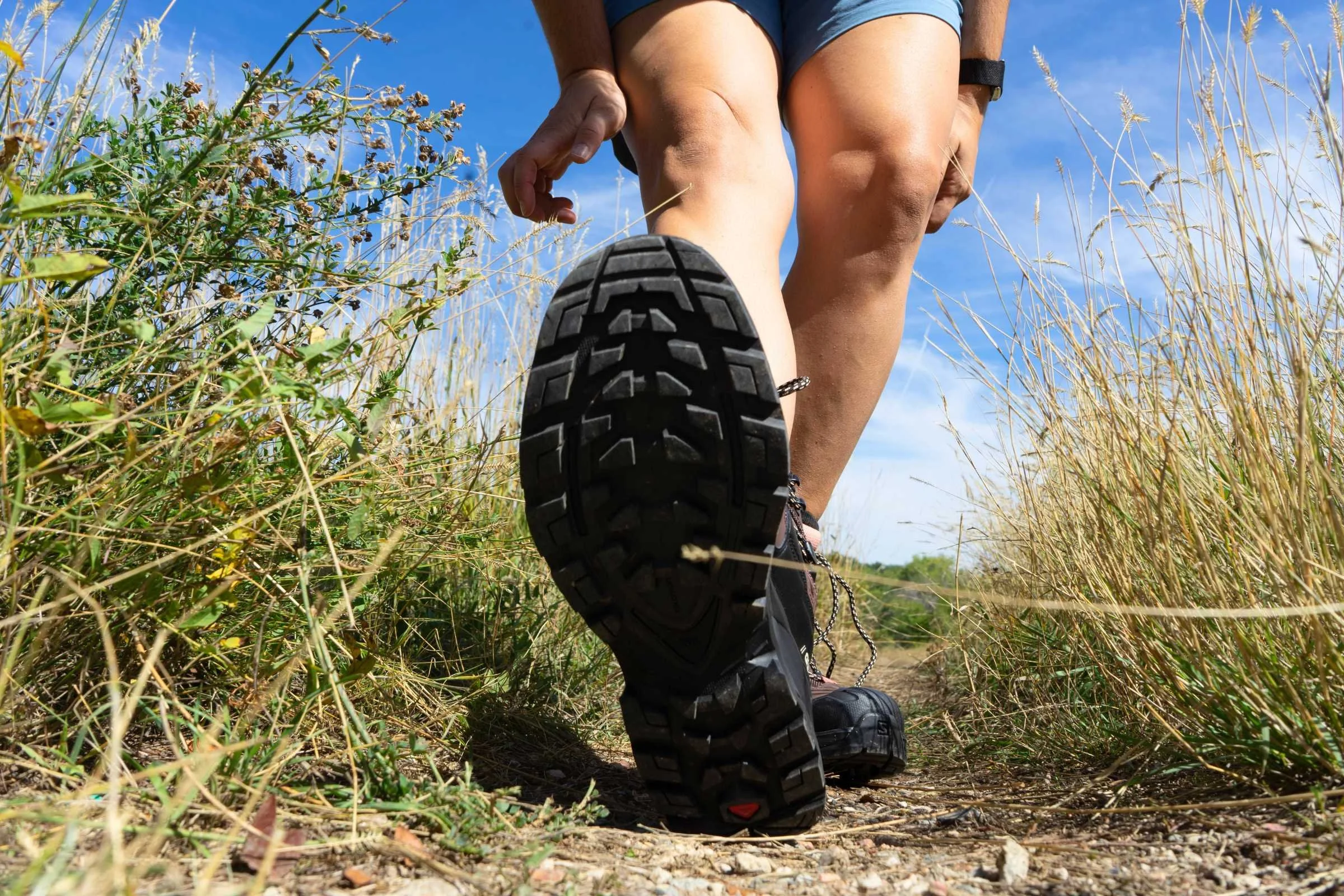 Boot tread on the Salomon Quest 4 GTX