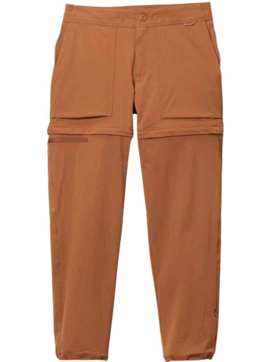 Prana $95 Halle Pants Size 4 Regular 31 Inseam Gray Convertible Roll Up  Hiking