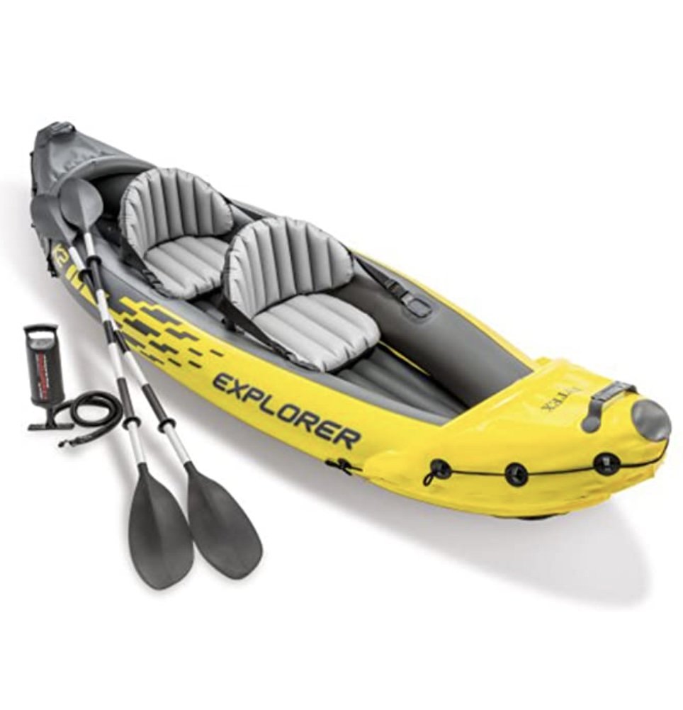 Foldable Kayak Paddles Rubber Dinghy Lightweight Inflatable Boat Oars Yellow 