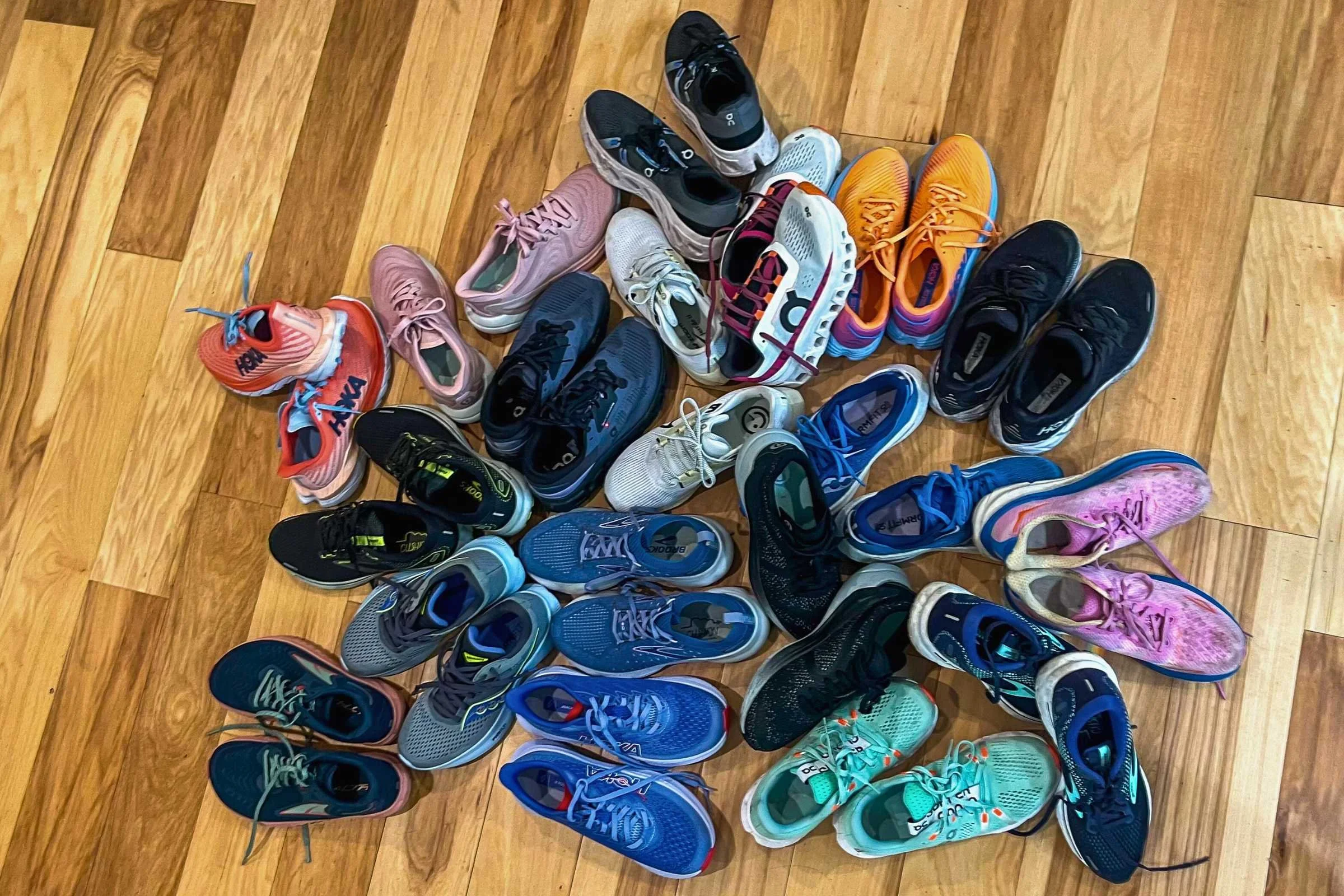 We tested 18 pairs of road running shoes in preparation for this guide.