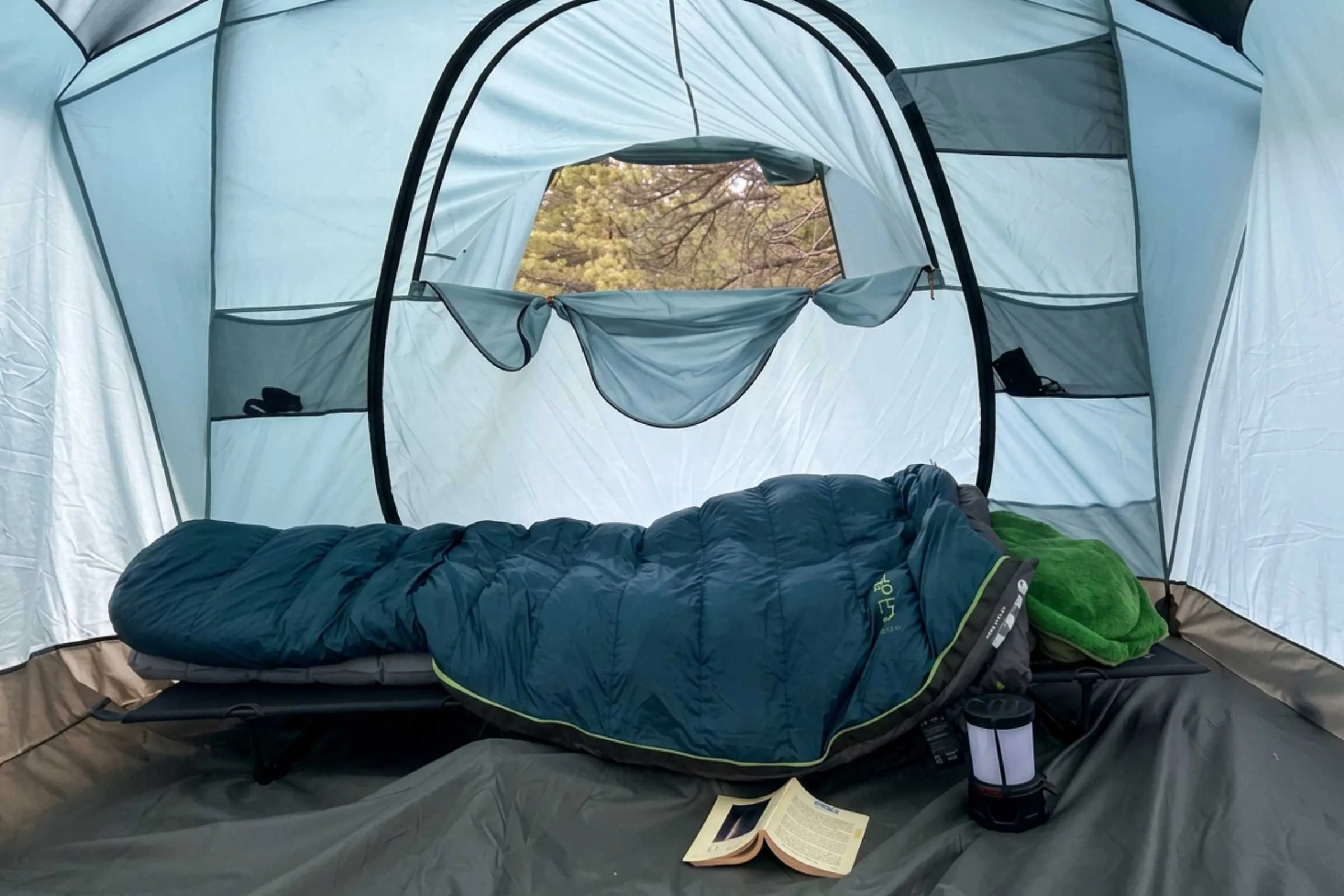 REI Co-op Westward 6 Tent setup inside view