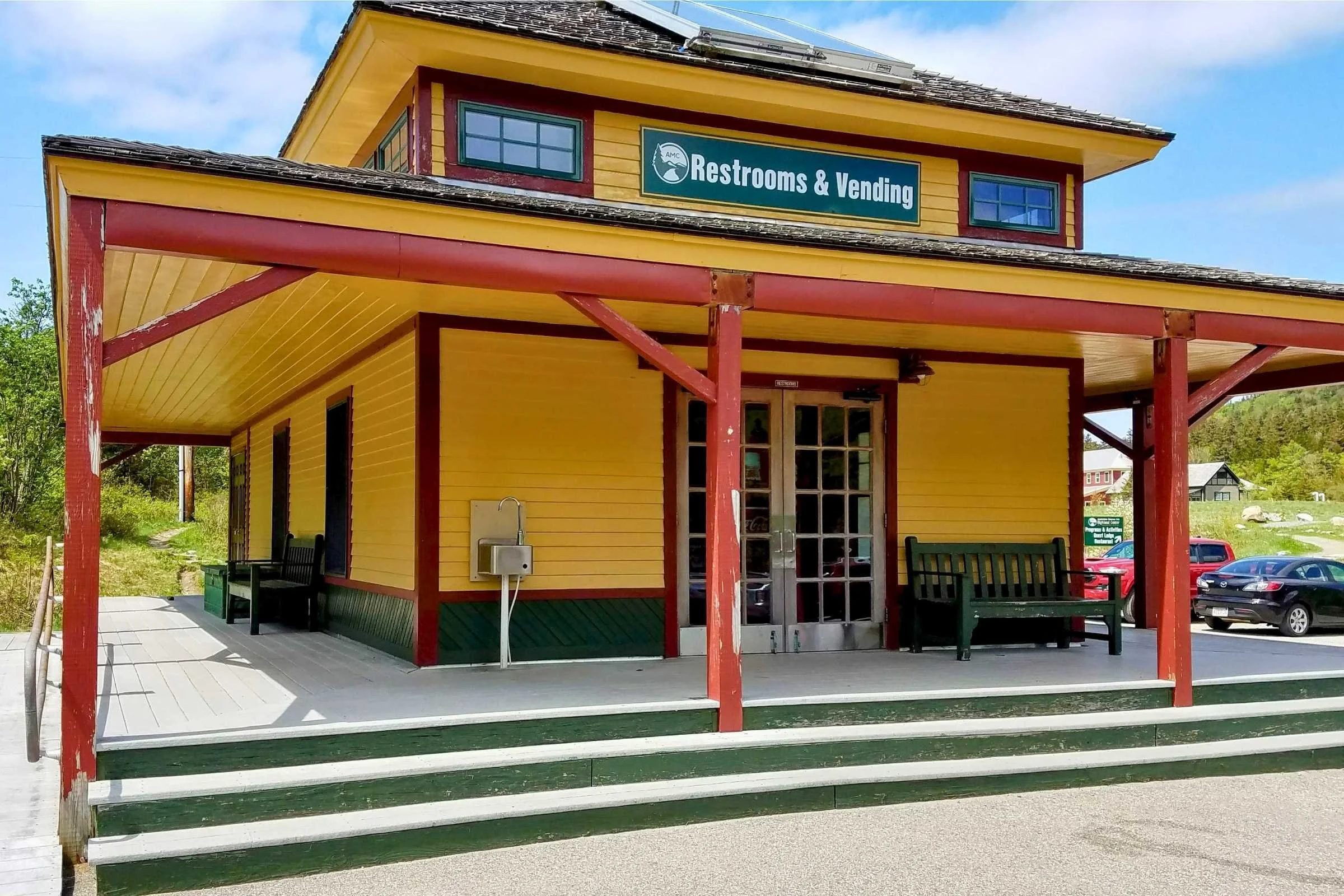 The Crawford Notch Depot. Photo by Aubri Drake.