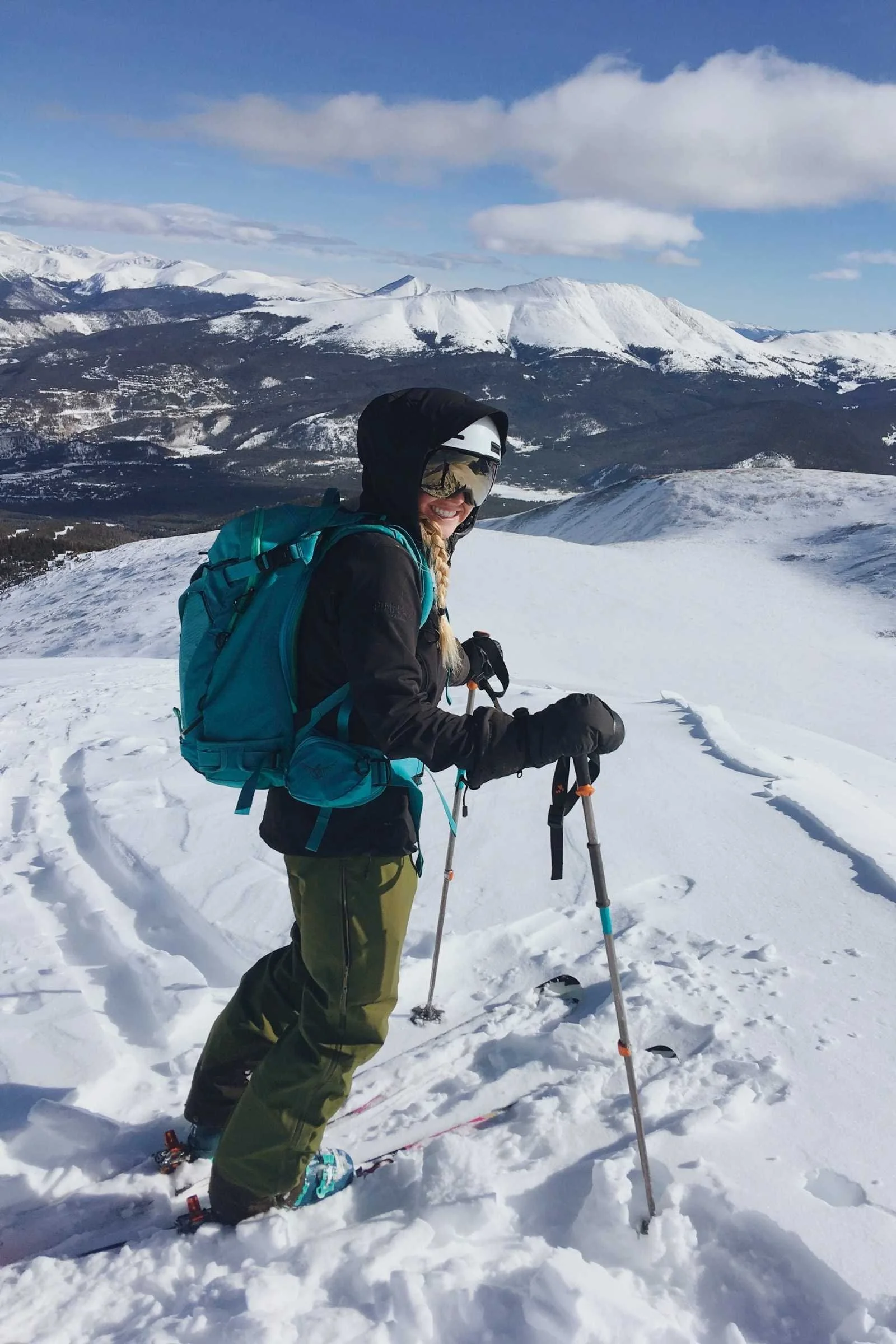 The author in her happy place. Photo courtesy Stasia Stockwell.