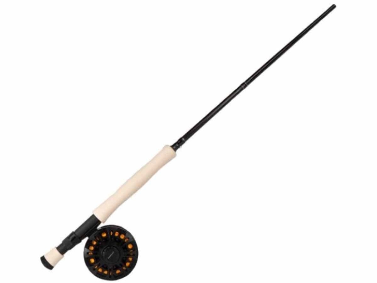 TOPFORT Fly Fishing Rod And Reel Starter Kit, 4 бр Ултрапортативен Графит  Fly Rod 5/6 Пълен Стартов Пакет
