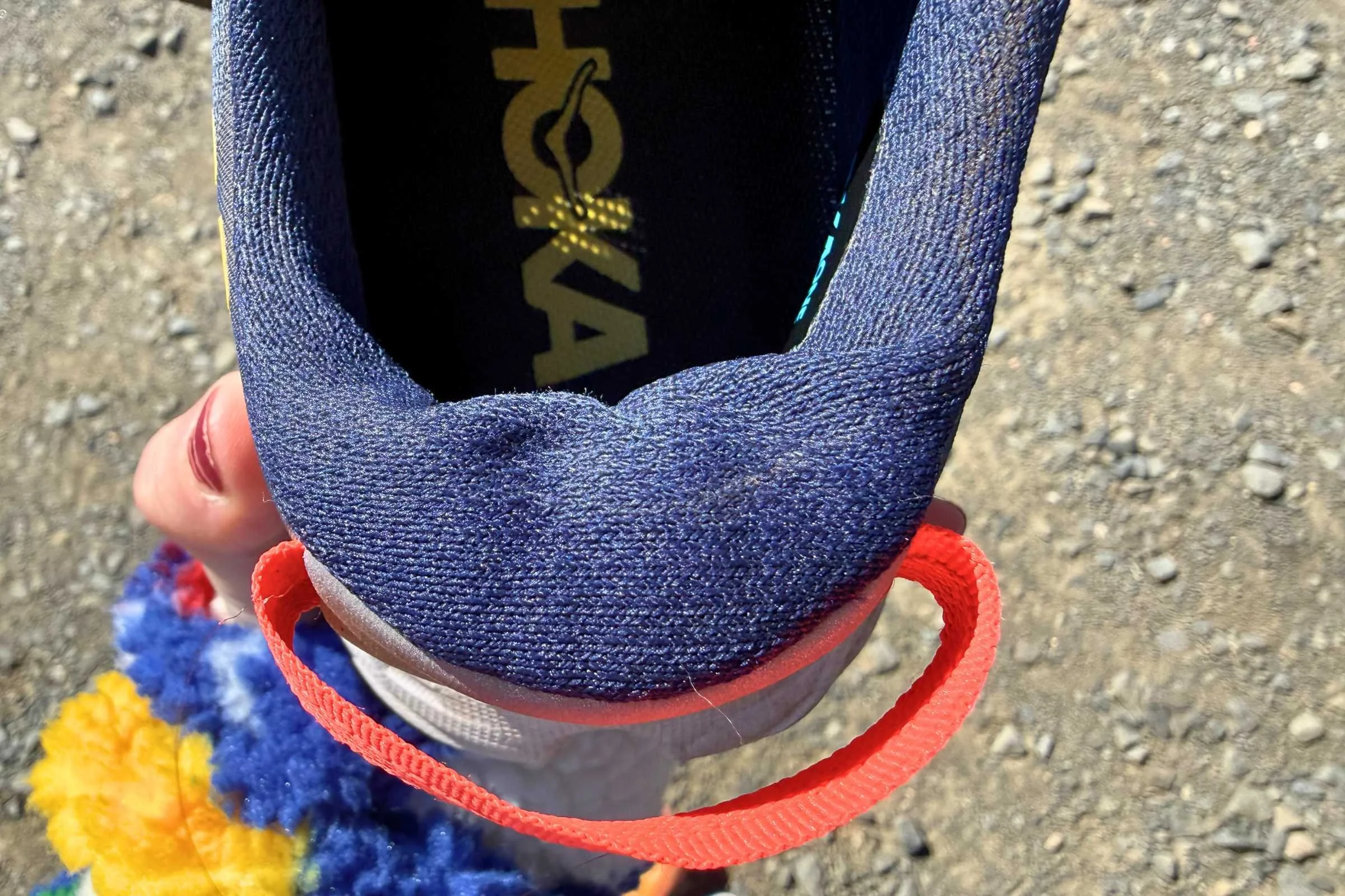 The heel cup is updated with more cushion and a bigger heel tab.