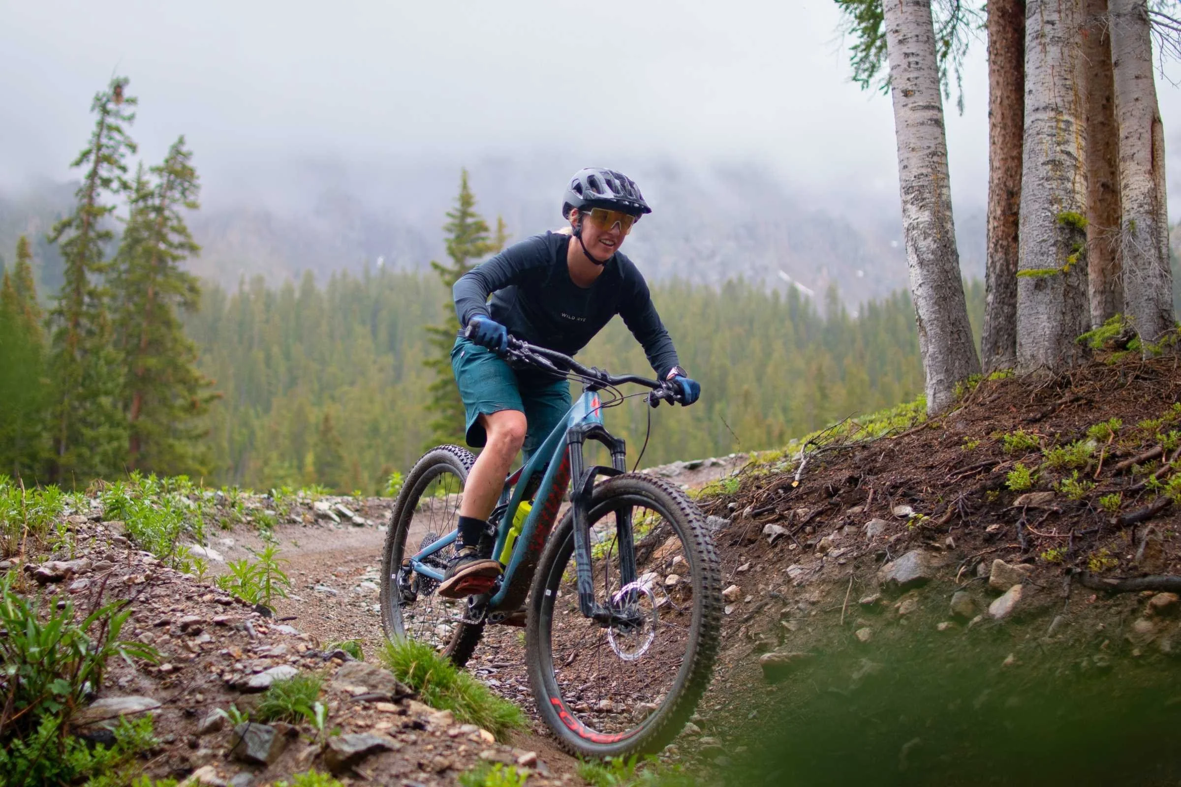 We tested the POC Cularis on multiple high alpine rides at Arapahoe Basin in Colorado. Photo by Matt Derrick.