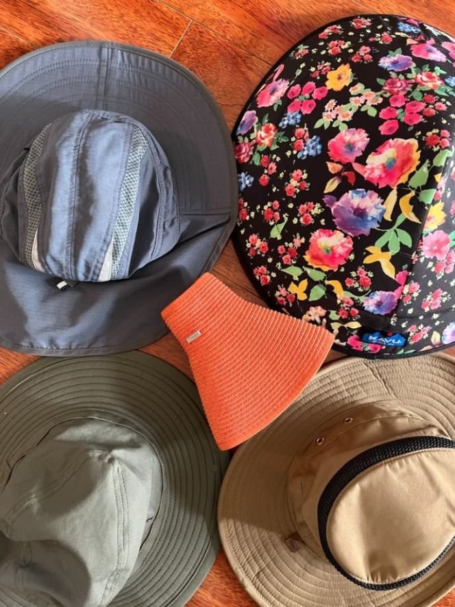  【New Size: L-XXL】 Wide Brim Fishing Sun Hat for Men UPF  50+Waterproof Breathable Safari Hiking Camping Hat for Big/Small Head Dark  Grey : Sports & Outdoors