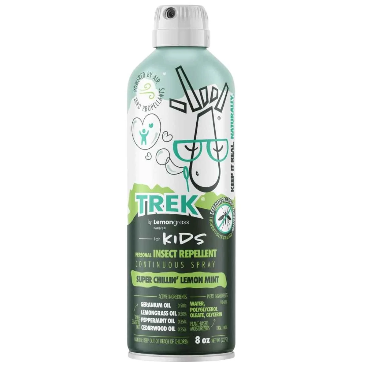 Lemongrass Farms Trek Kids Natural Insect Repellent Spray