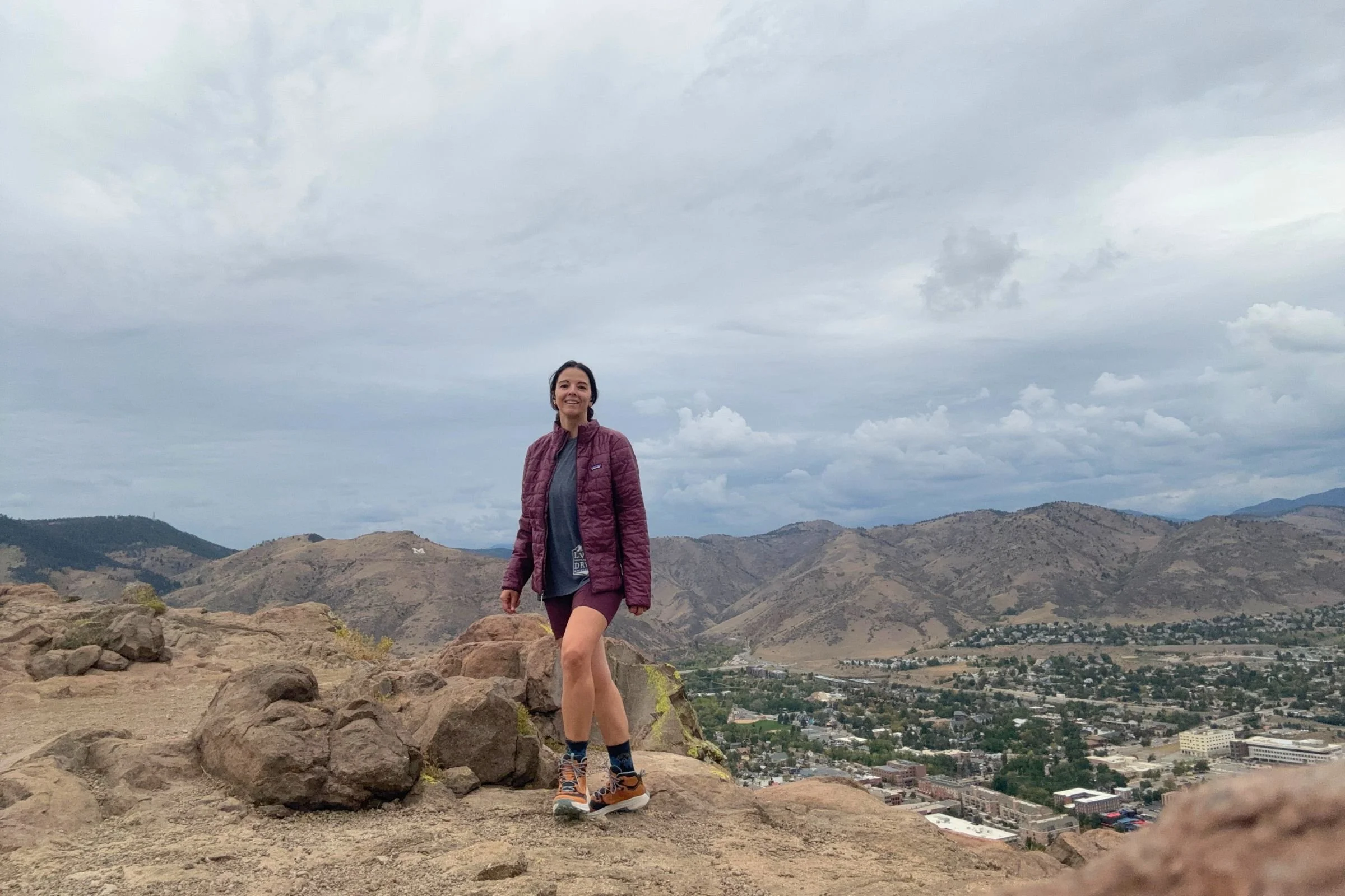 Hiking in overcast conditions in Fall in Colorado 2026