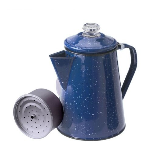 Coffee Percolator Camping, Durable Stainless Steel Camp Brewer Top