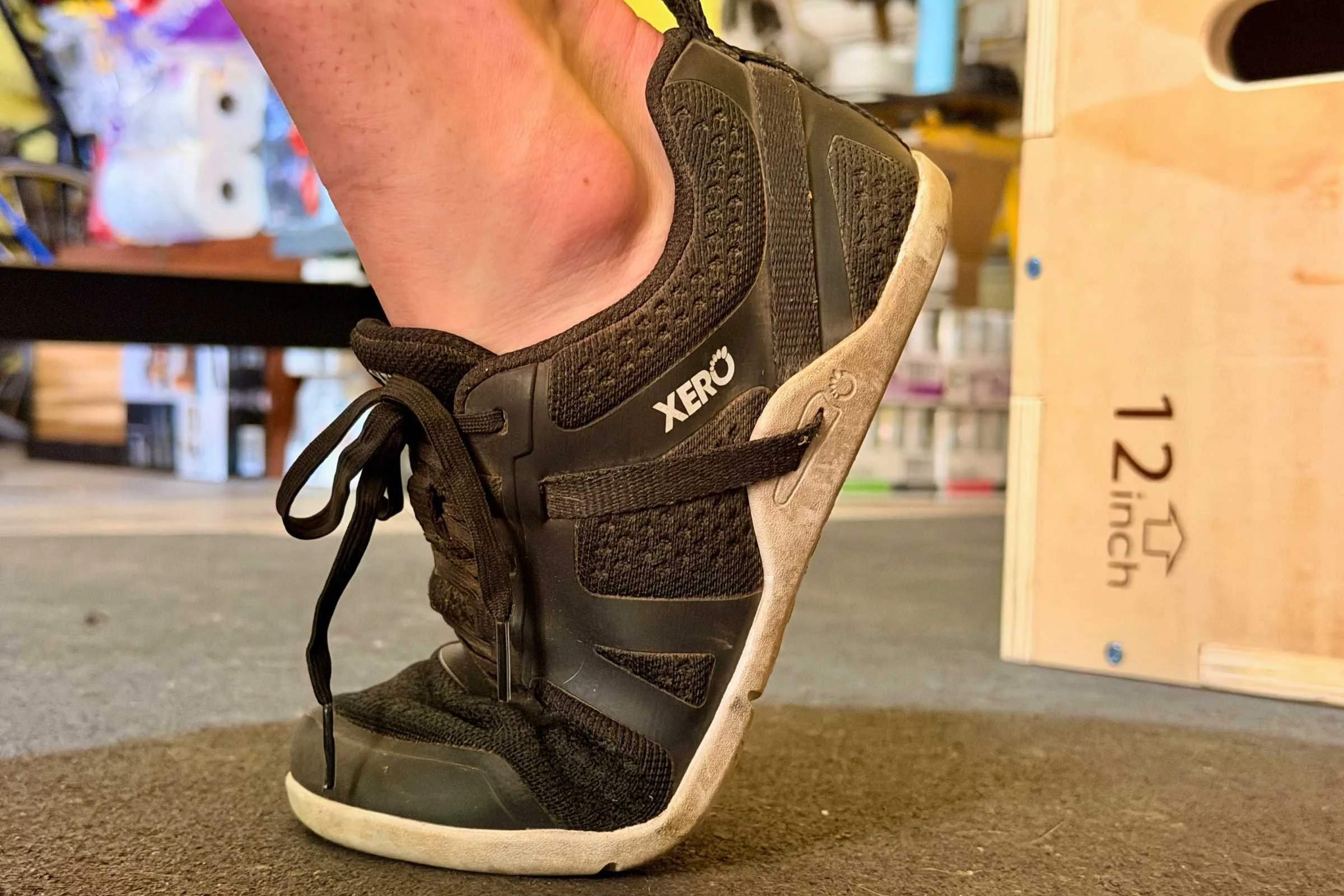 The Xero Prio Neo is extremely flexible, allowing for all the same movements you could do barefoot. Photo courtesy Maggie Nichols