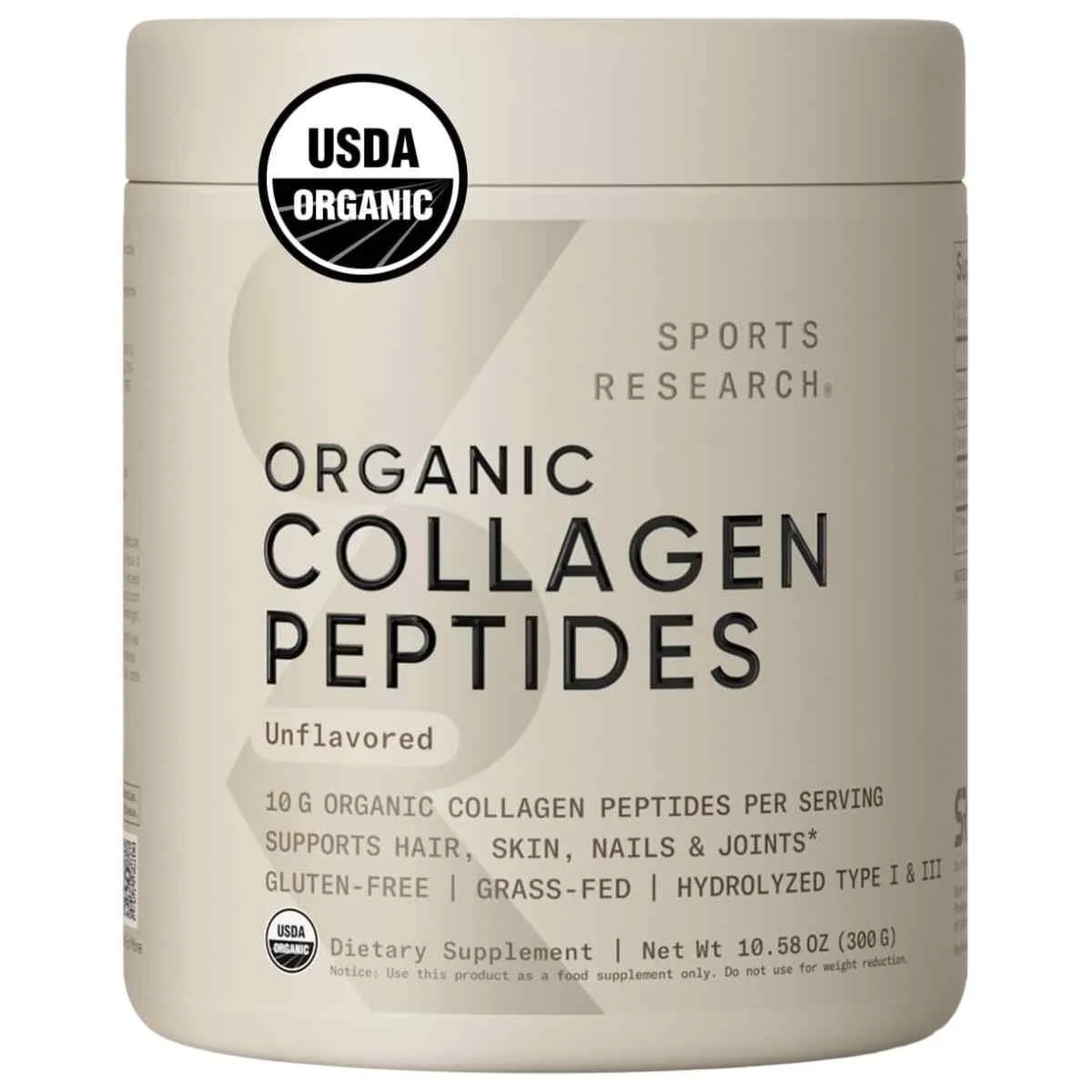 Sports Research Organic Collagen Peptides