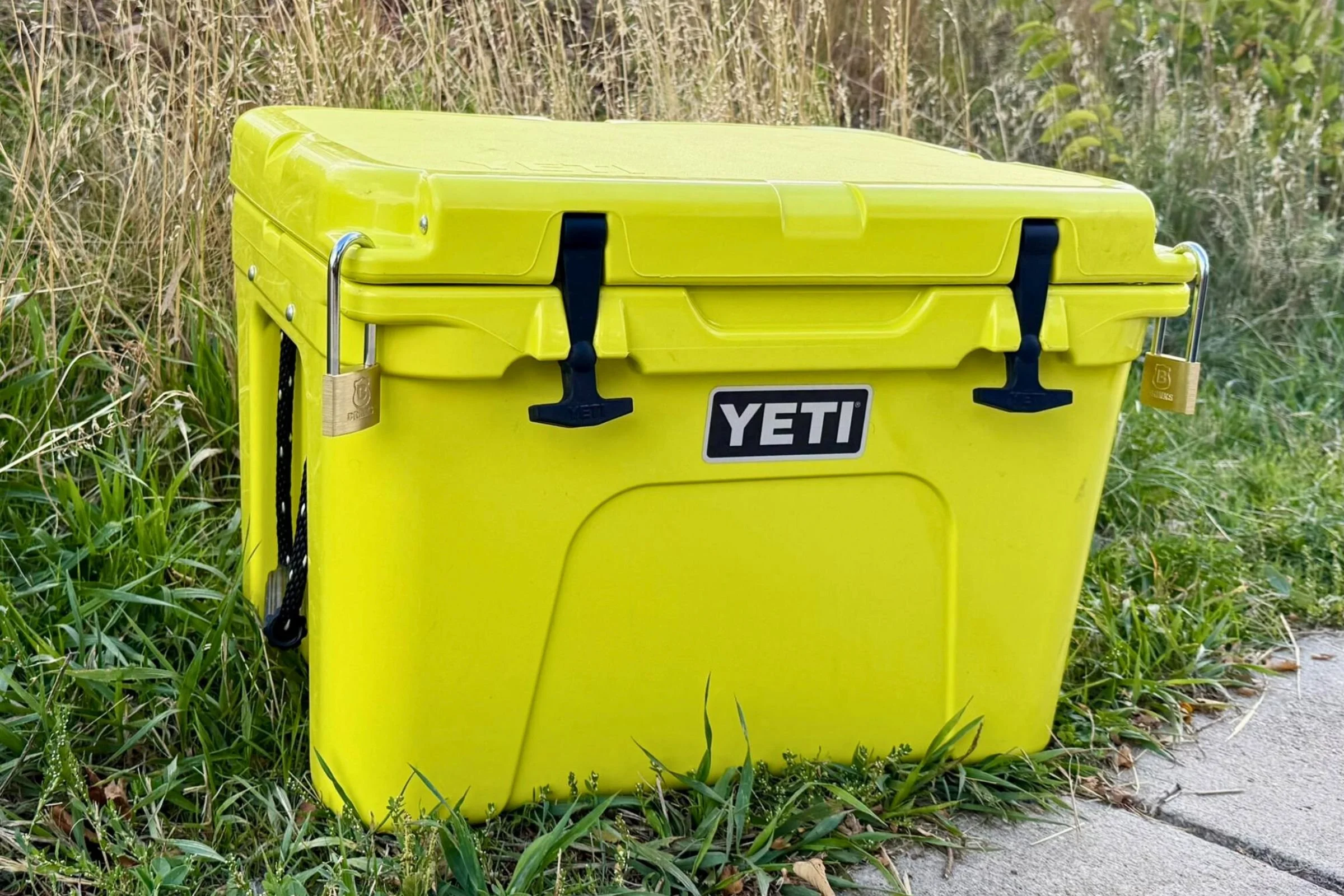YETI Tundra 35 with bear-proof locks demonstrating IGBC certification