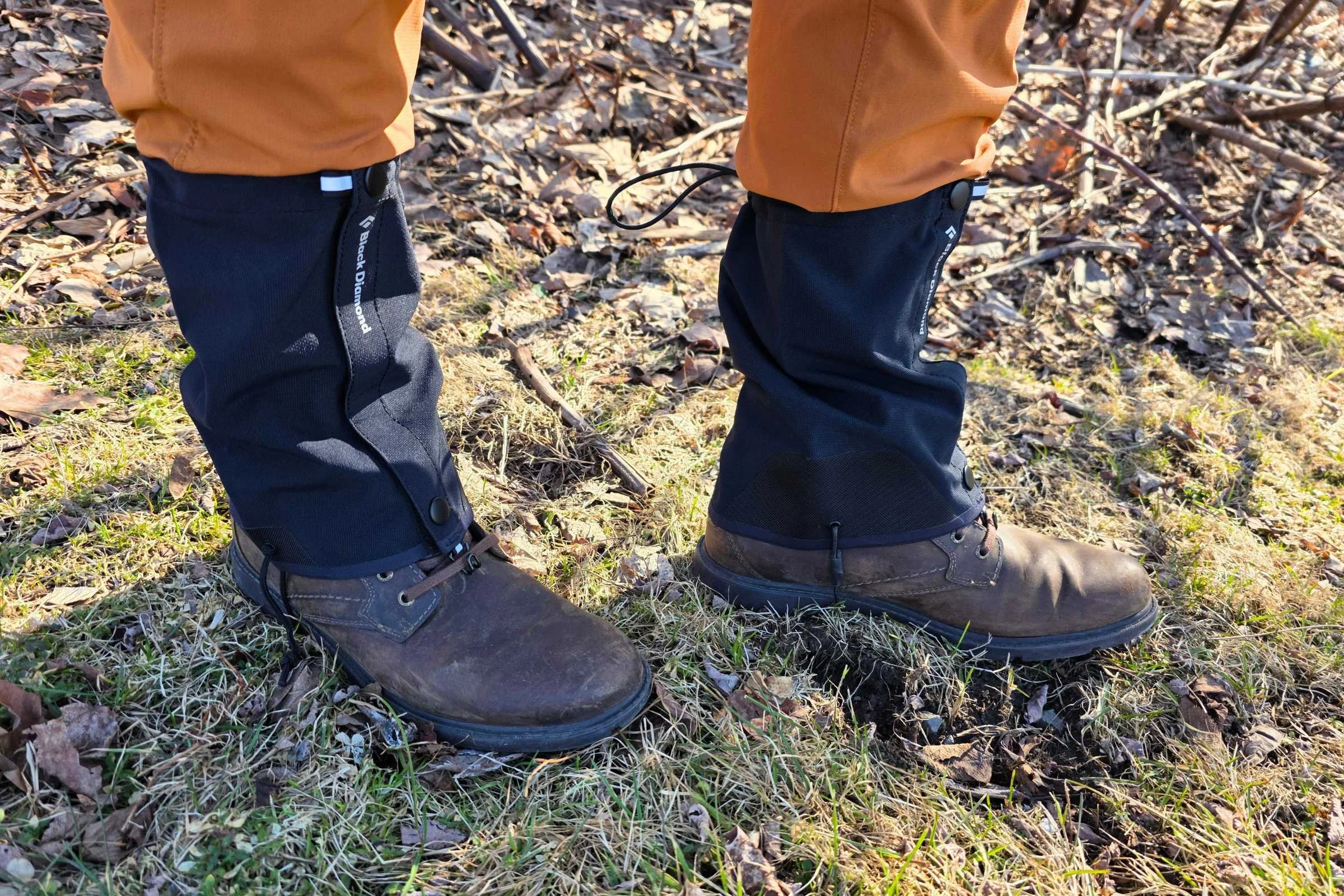 Black Diamond’s waterproof Cirque gaiters. Photo by Aubri Drake.