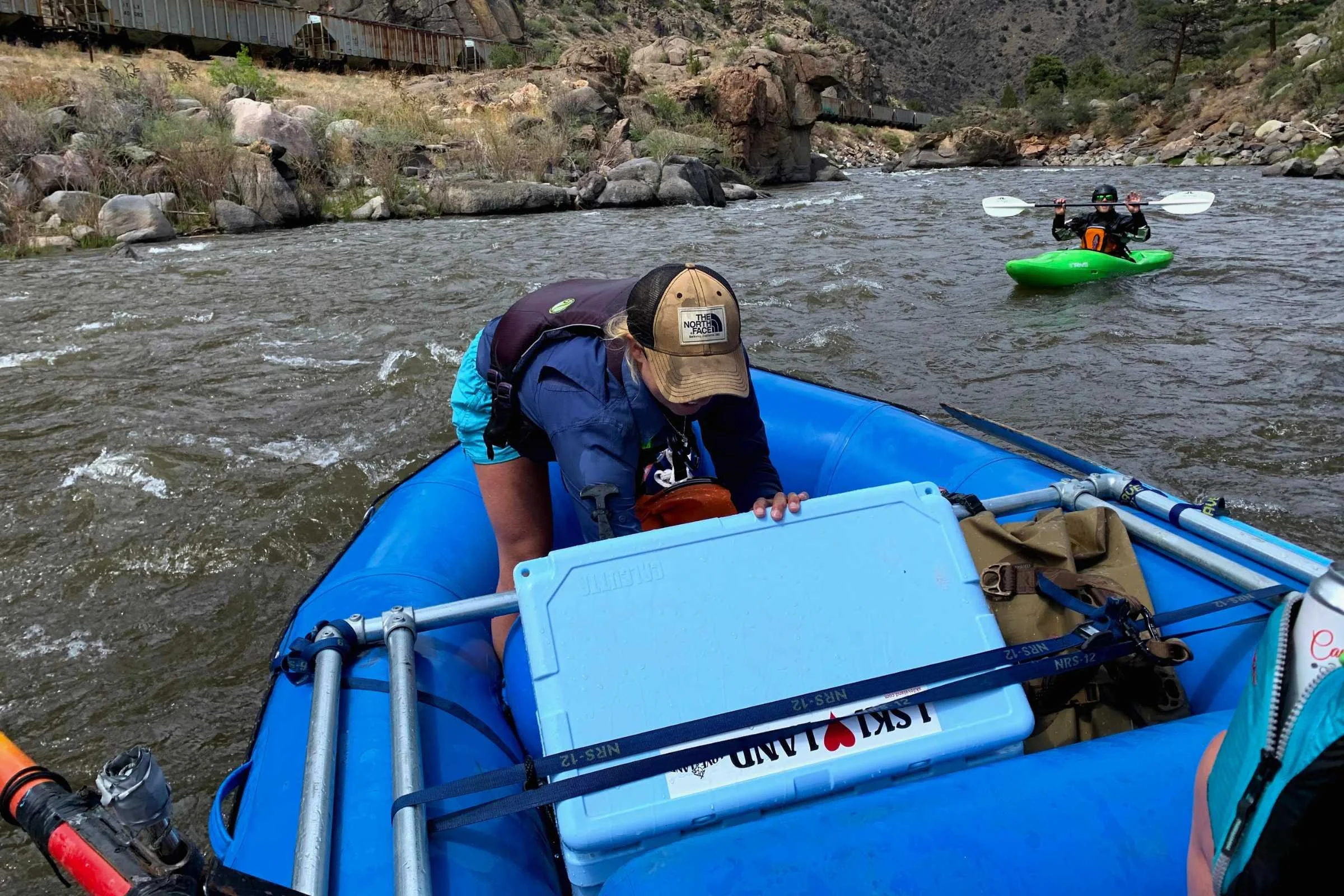 calcutta cooler on raft