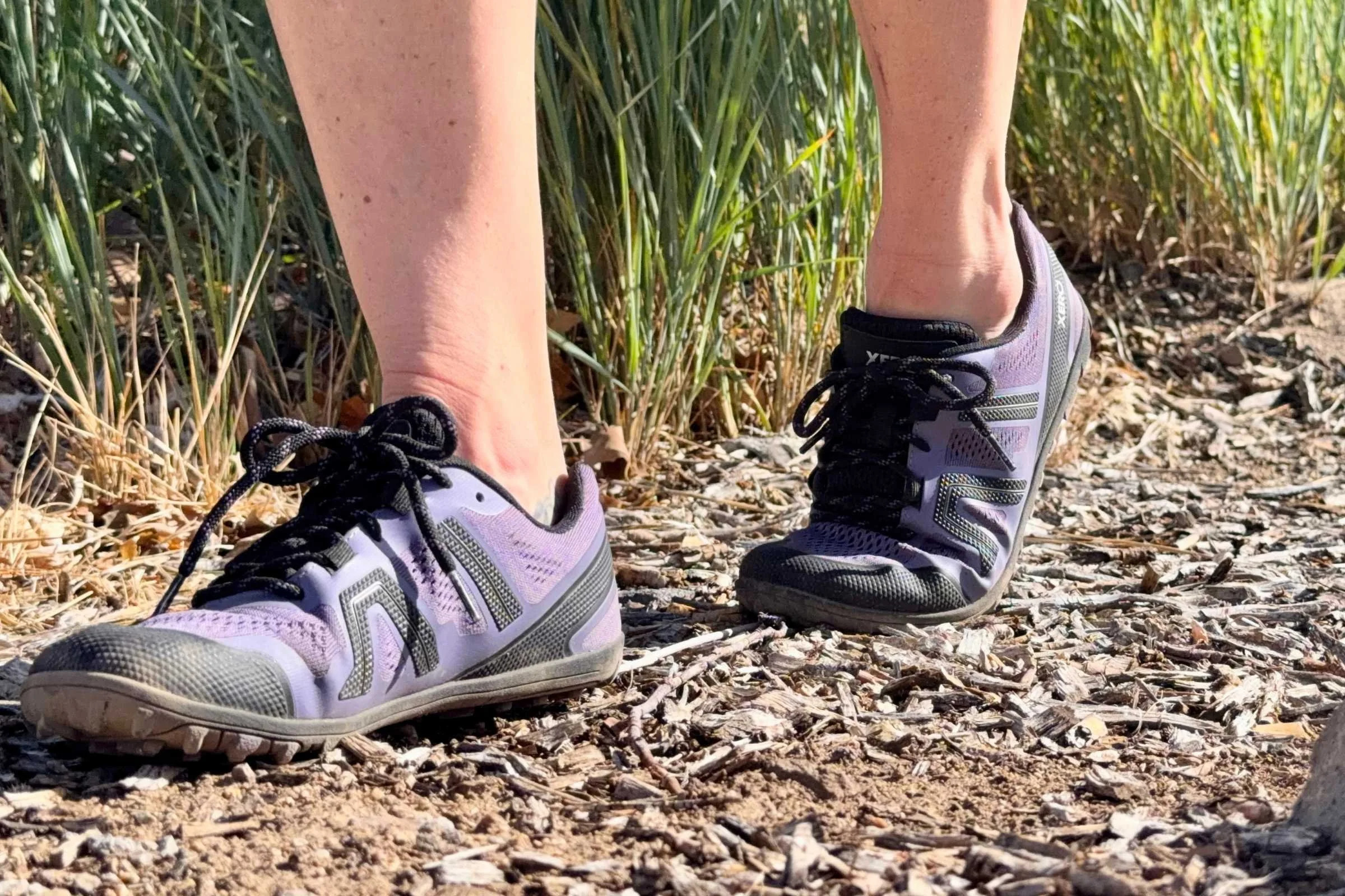 Hiking near wet ground in the Xero Mesa Trail II. Photo courtesy Maggie Nichols