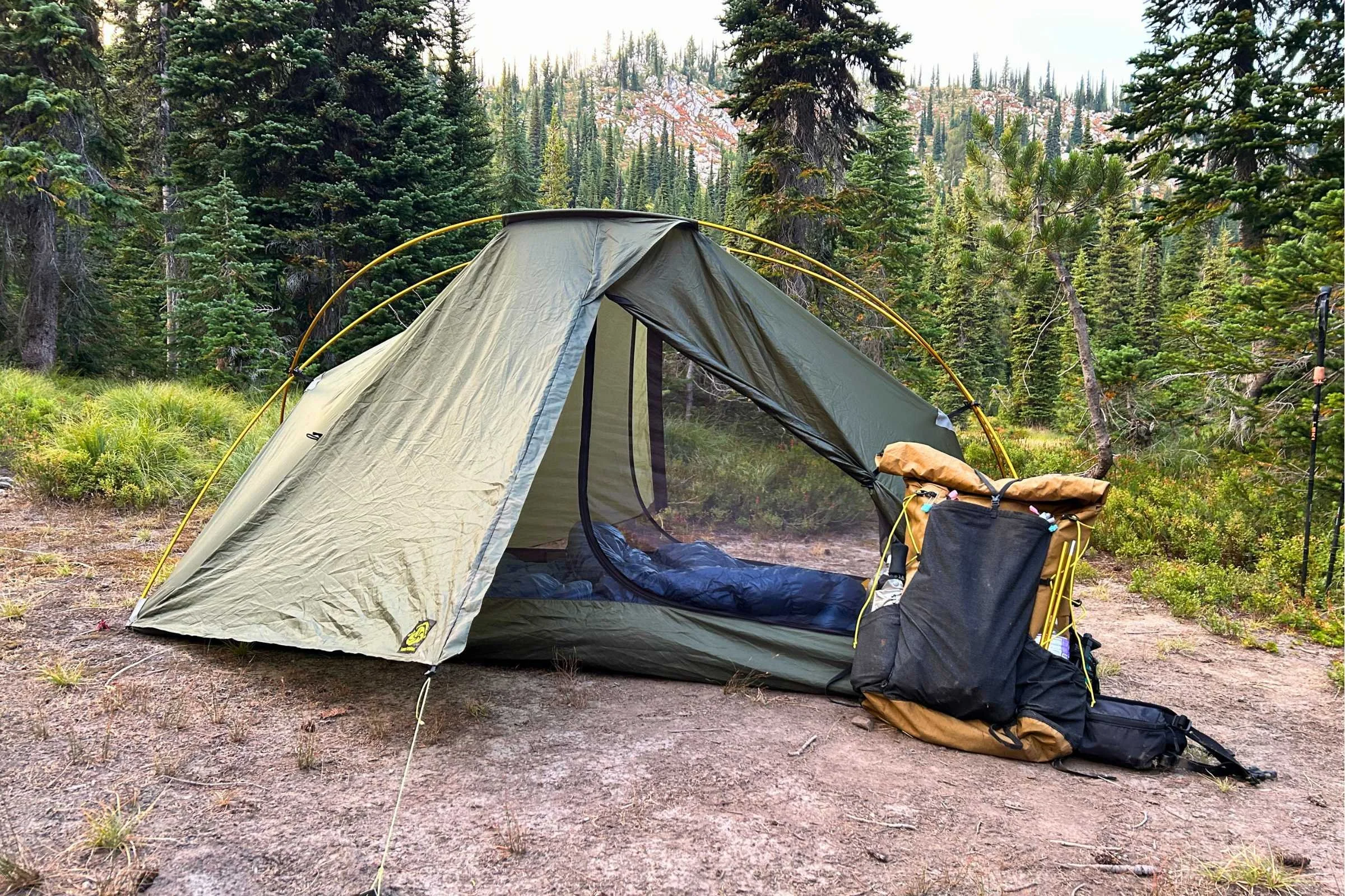 Testing the Lunar Orbiter on the Idaho Wilderness Trail.