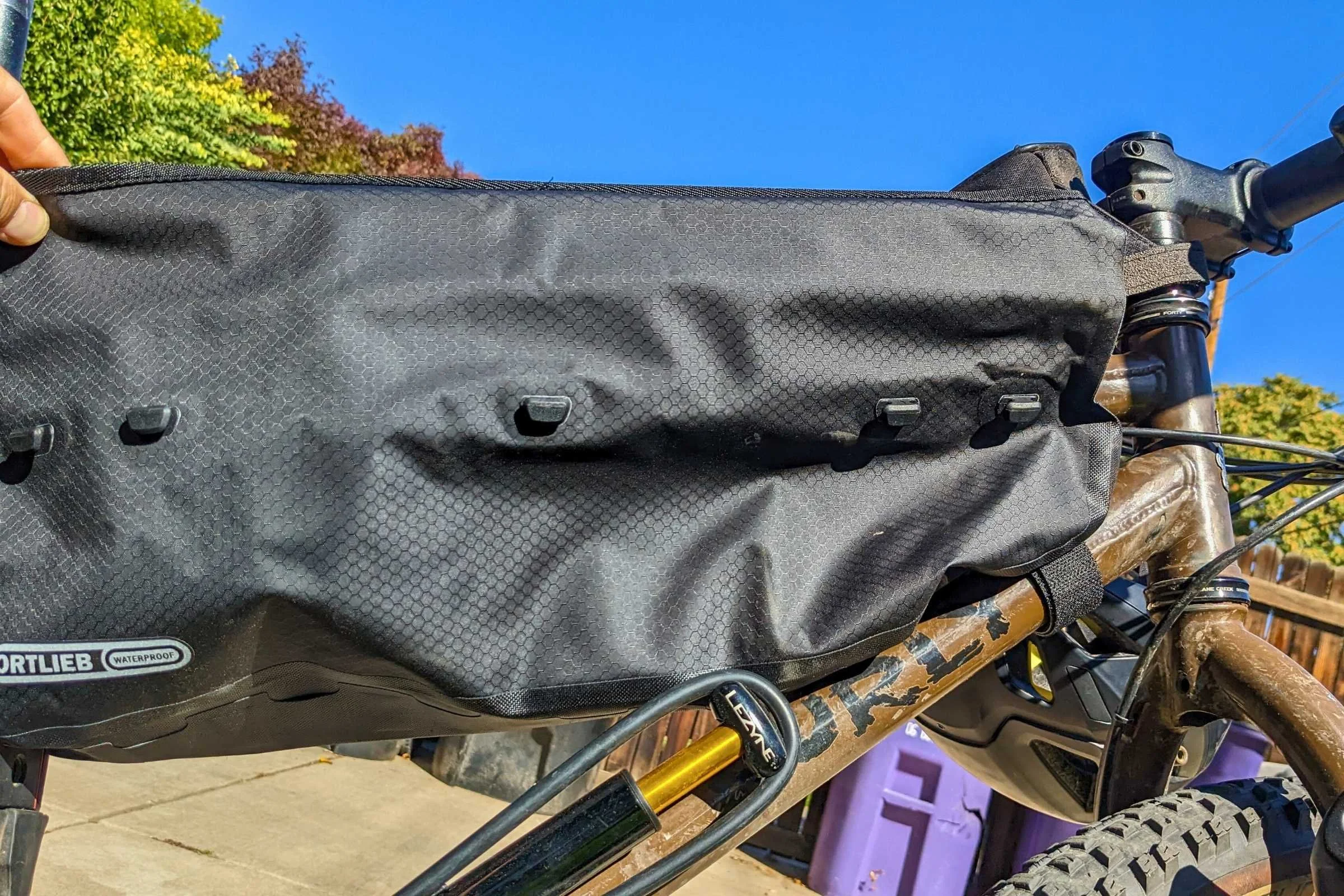 Ortlieb Half Roll Top Bike Frame Bag