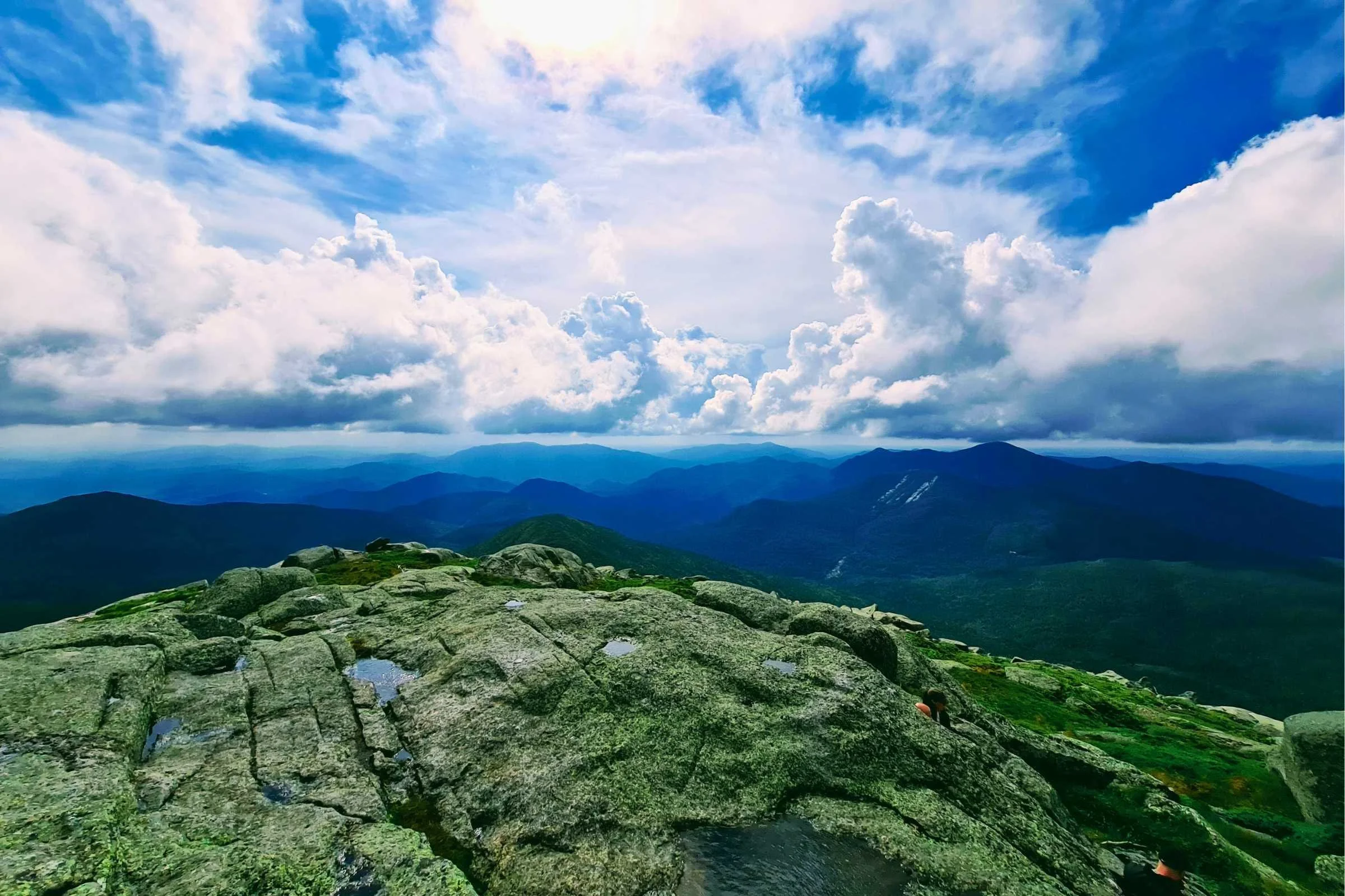 The Great Range Traverse is a very rewarding route with enchanting scenery. Photo by Aubri Drake.