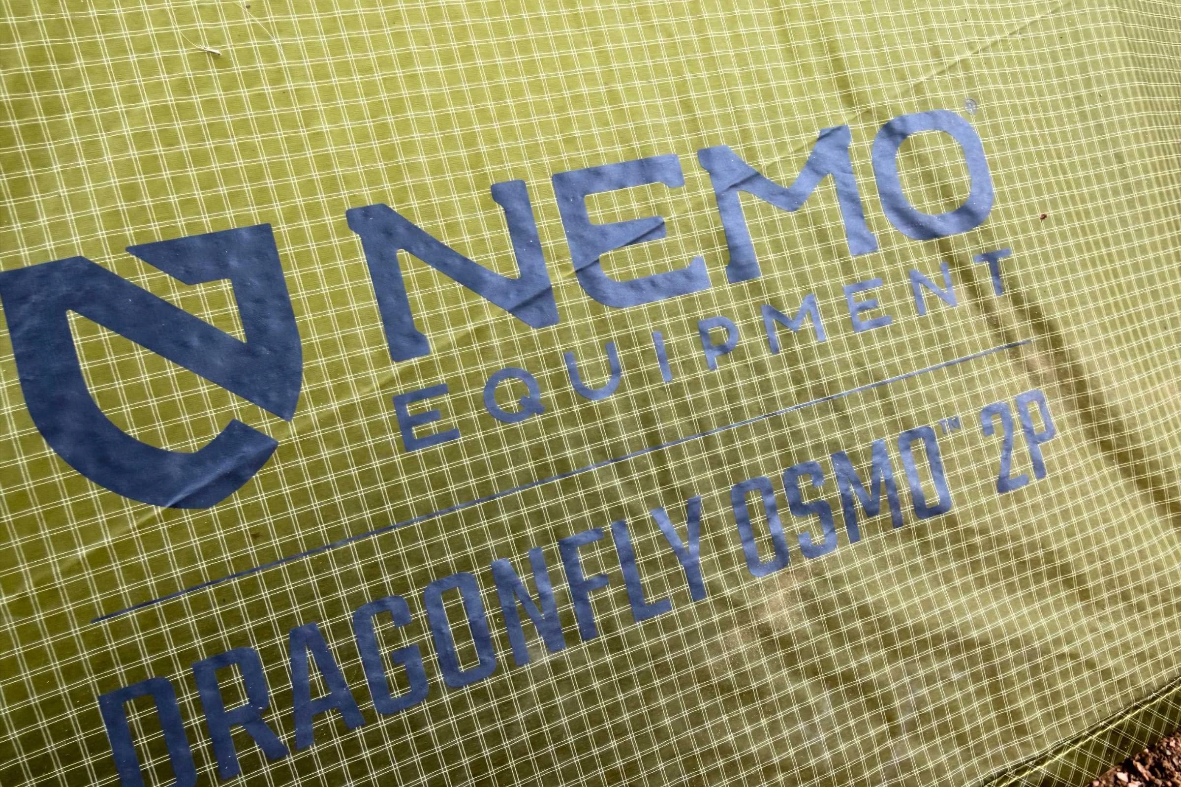 The green fly fabric on the Dragonfly OSMO.
