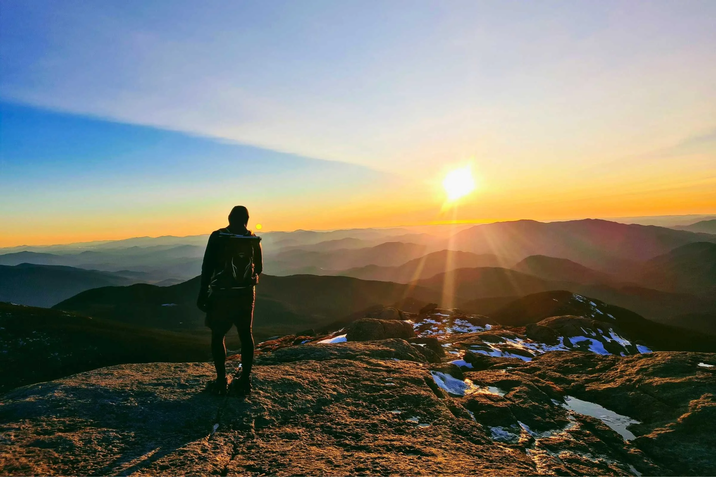 It’s worth waiting for a bluebird day. Photo by Aubri Drake.