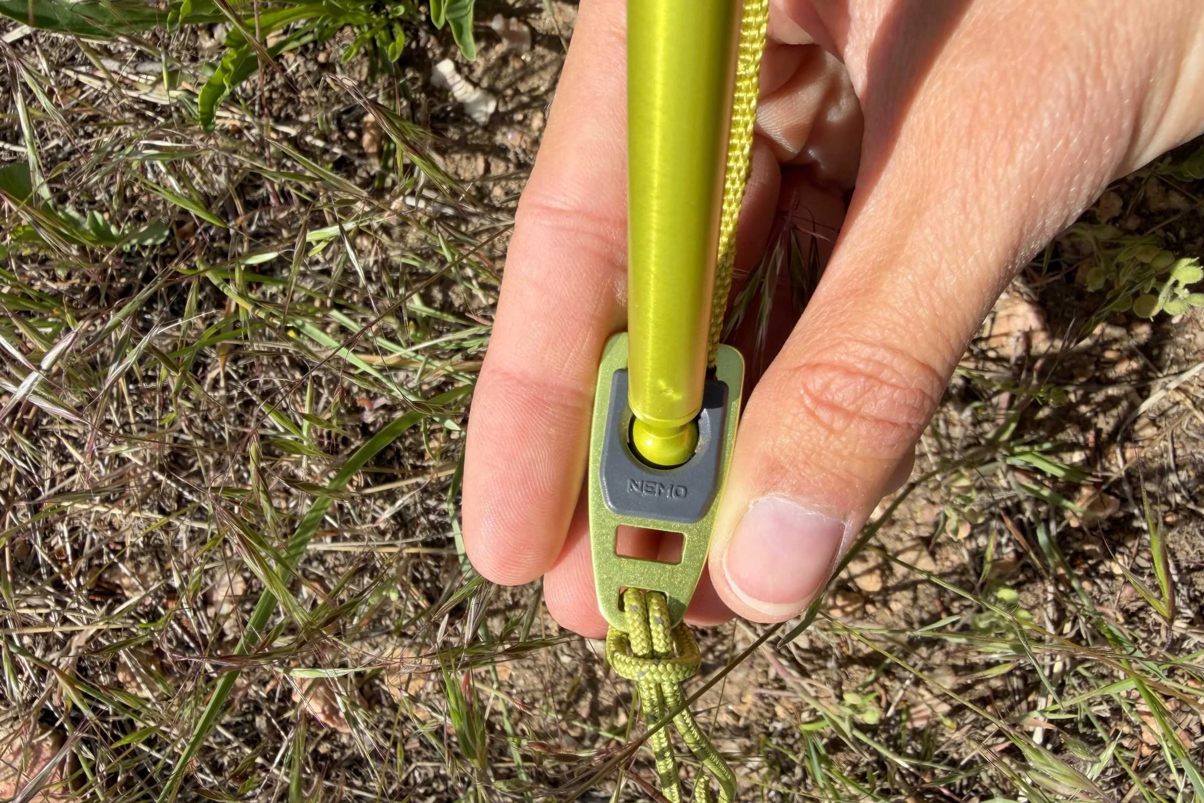 On the one hand, the ball and socket component is super sturdy, and helps stabilize the four poles/tent corners. On the other hand, I wish they were easier to attach.