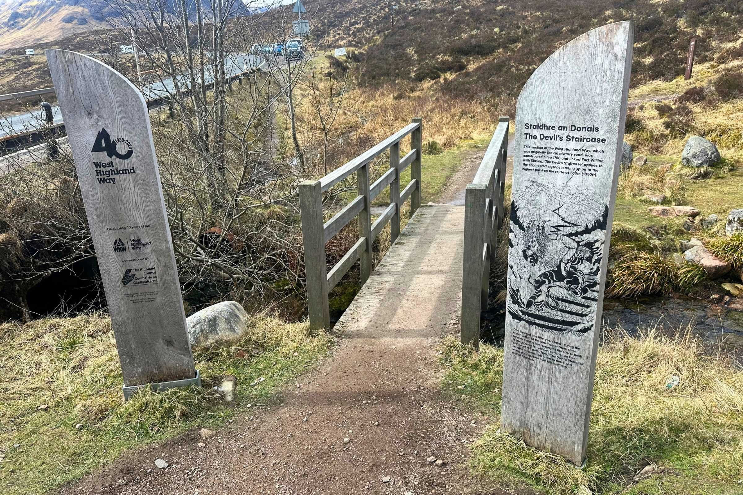 West Highland Way WTG Day 6 Devils Staircase