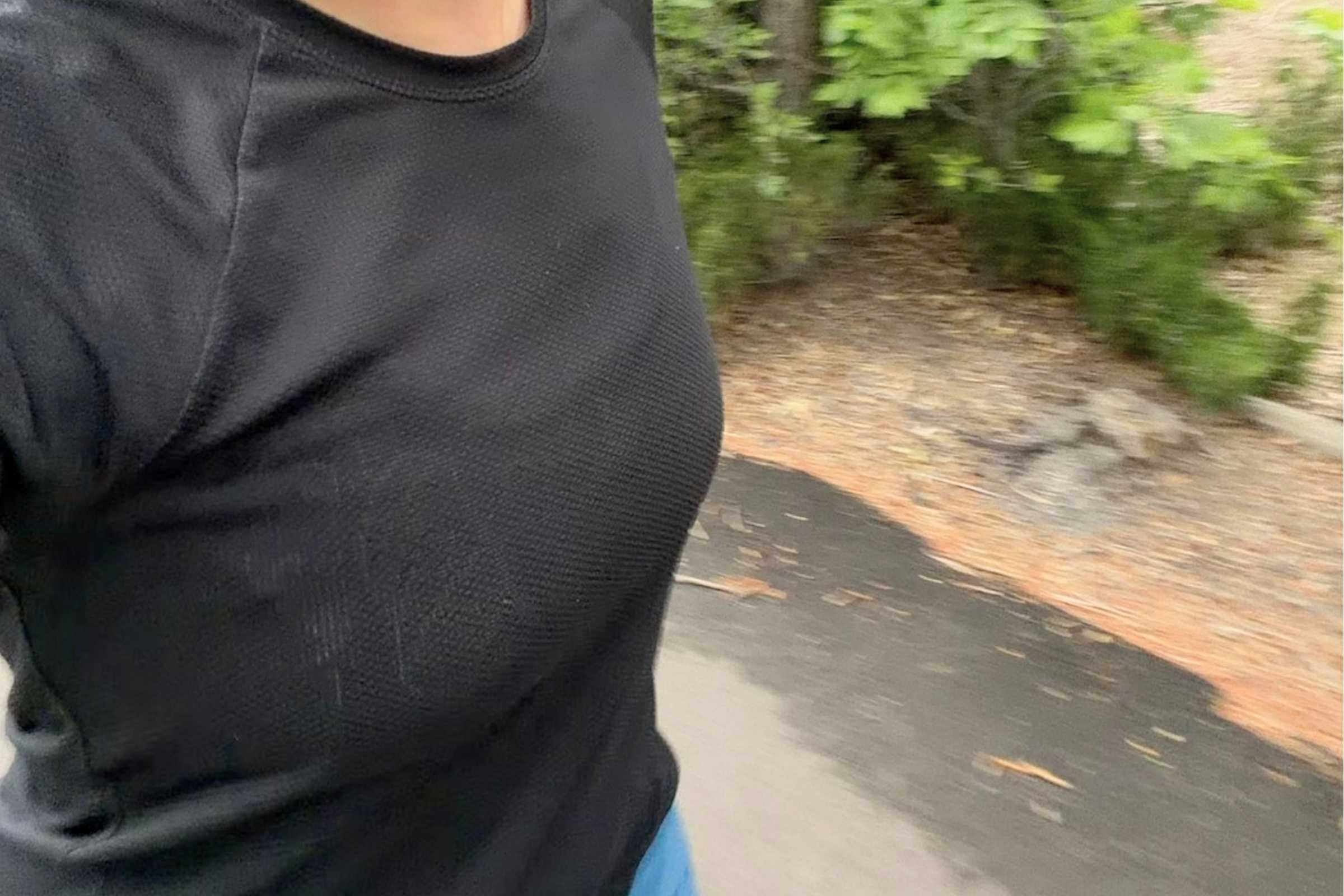 Some of the outline in the front of the bra is noticeable under certain fitted tops. Photo by Mary Murphy.