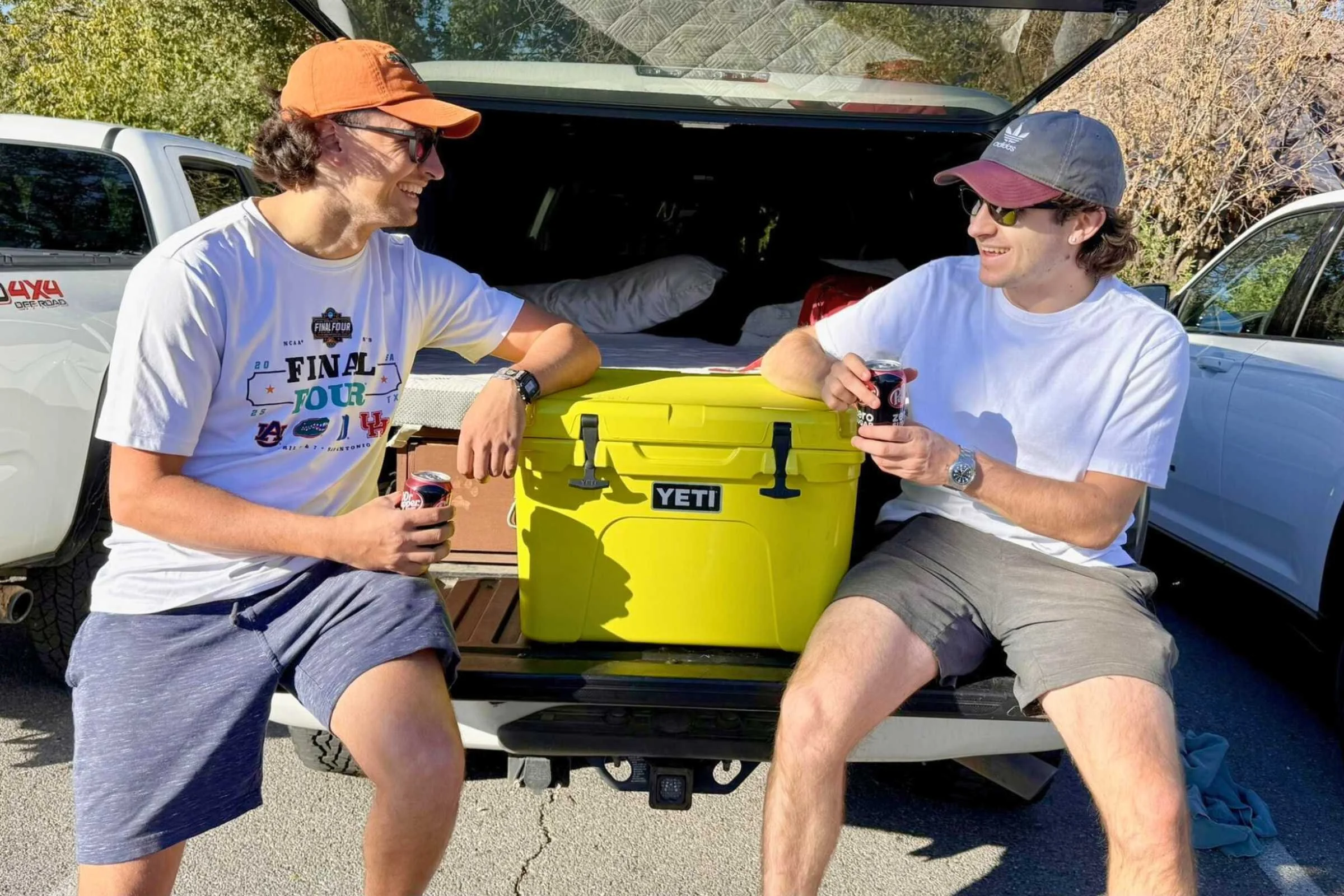 YETI Tundra 35 at tailgating event showing social applications