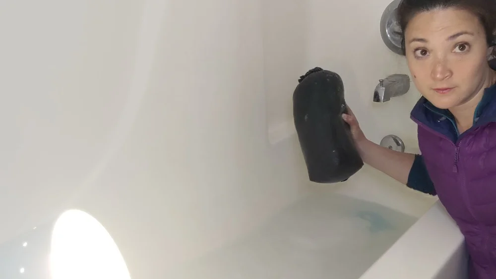 How to Wash a Down Sleeping Bag