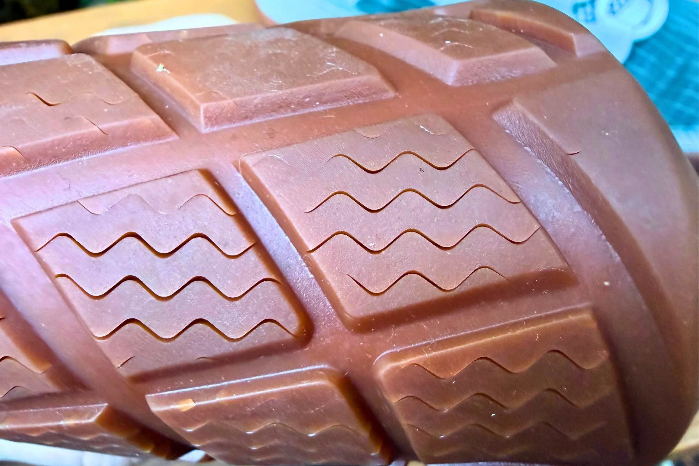 Close-up of the unique tread on the Astral Loyak AC