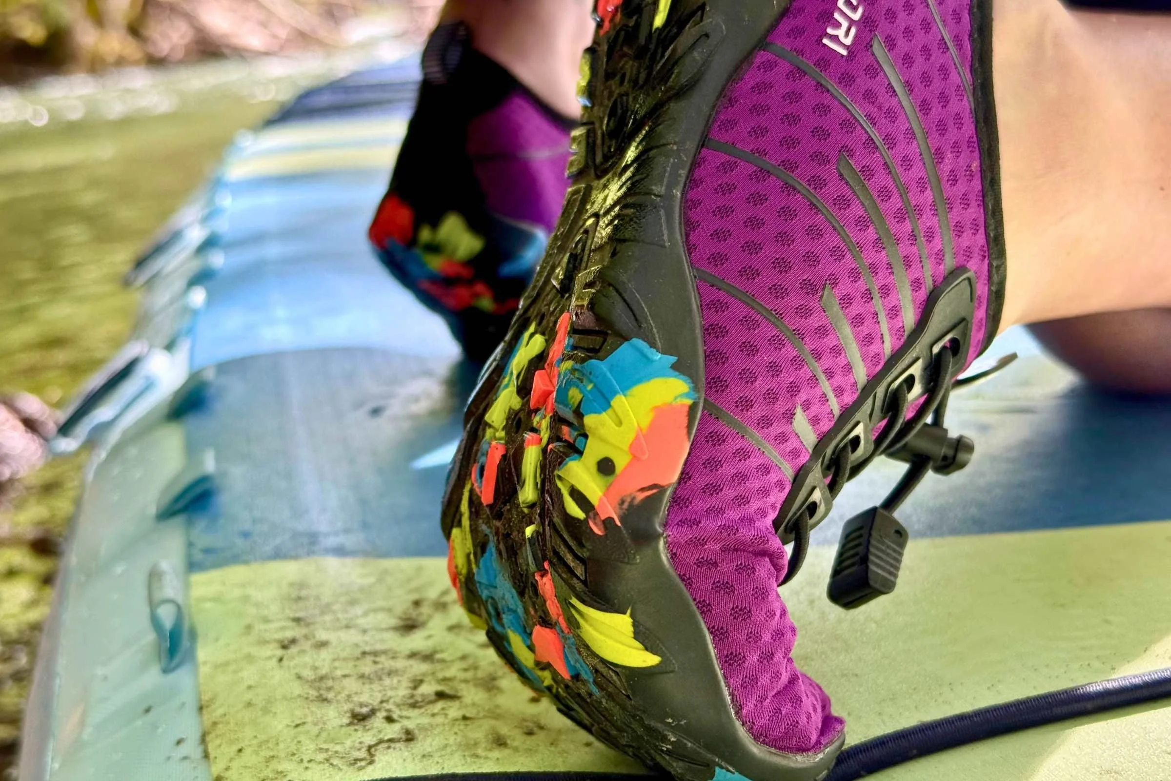 Side view of the outsole on the SIMARI water shoes