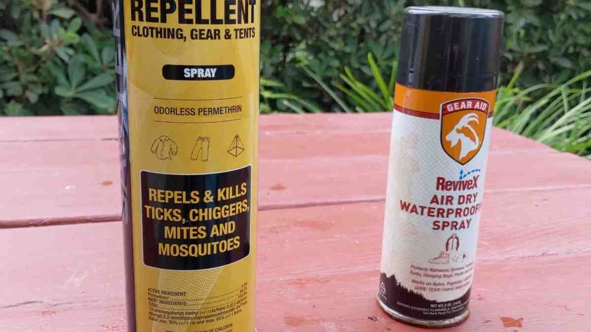 How to Use Waterproofing Spray and Wash for Jackets, Tents, and
