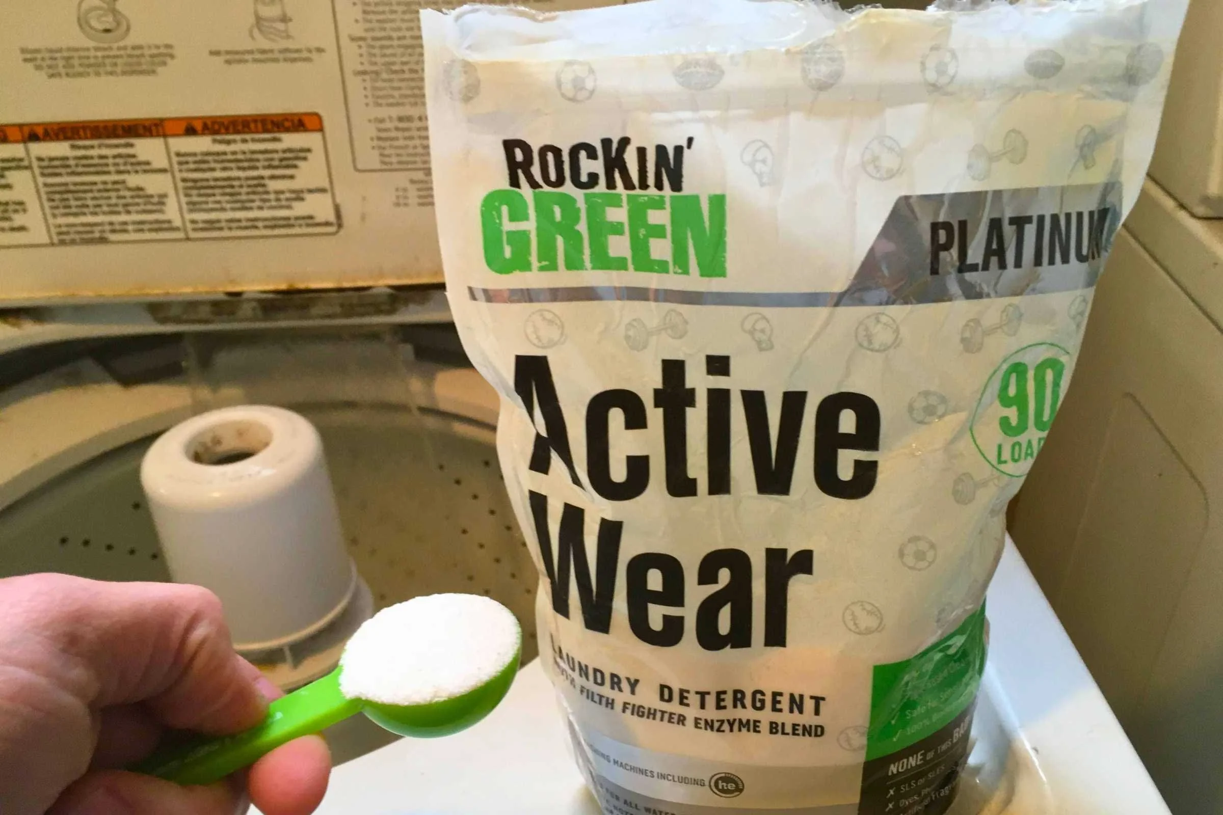 Rockin’ Green detergent is eco-friendly and was affordable.
