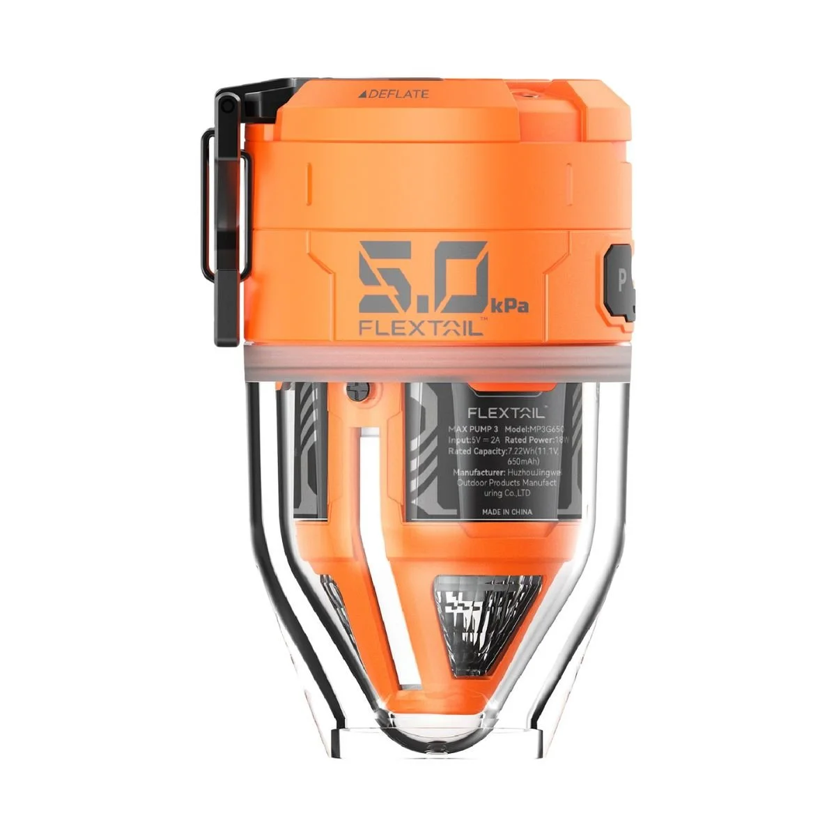 FLEXTAIL Max Pump 3 in orange