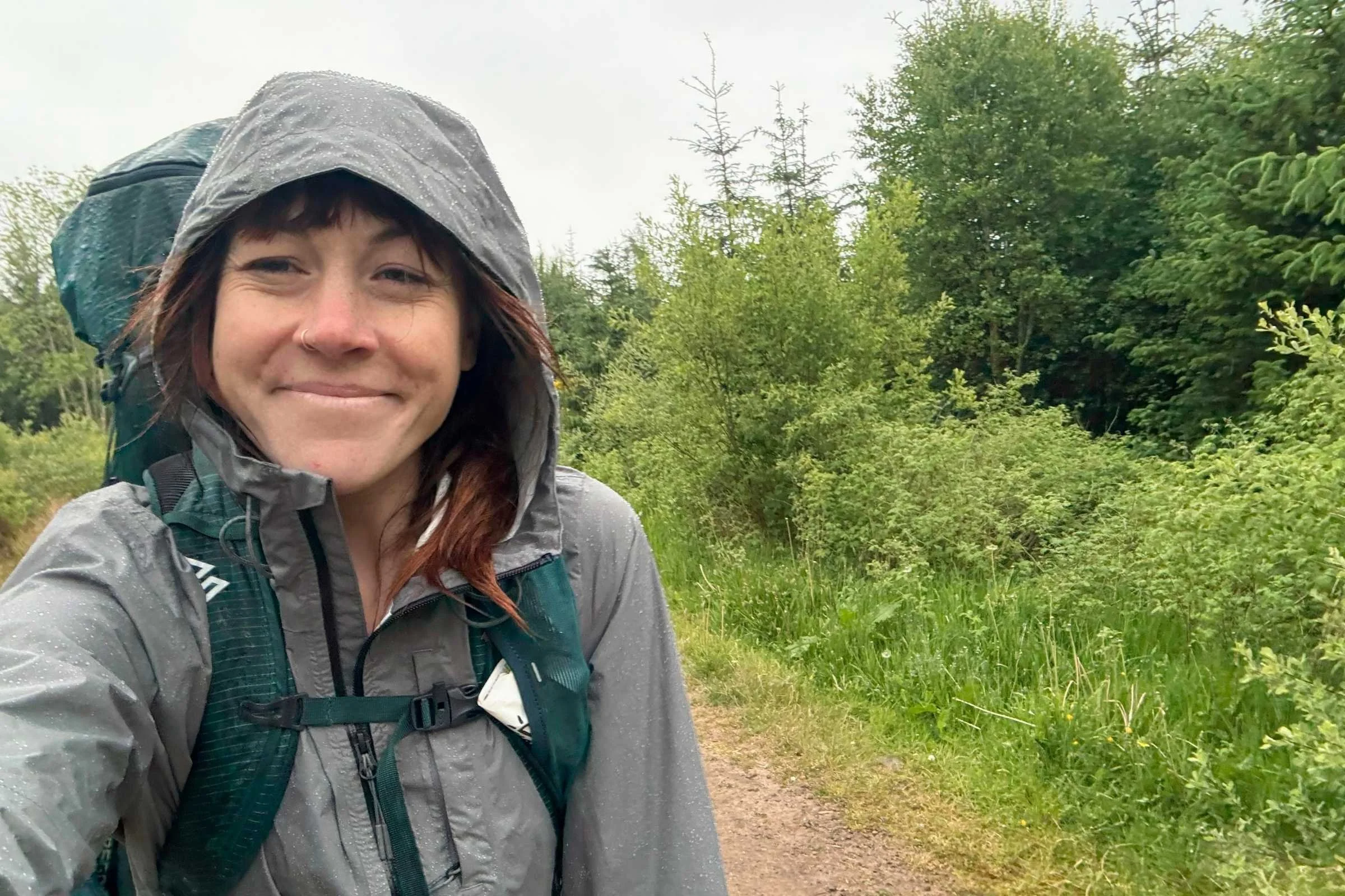 We tested The North Face Alta Vista Rain Jacket while backpacking on the West Highland Way in Scotland.