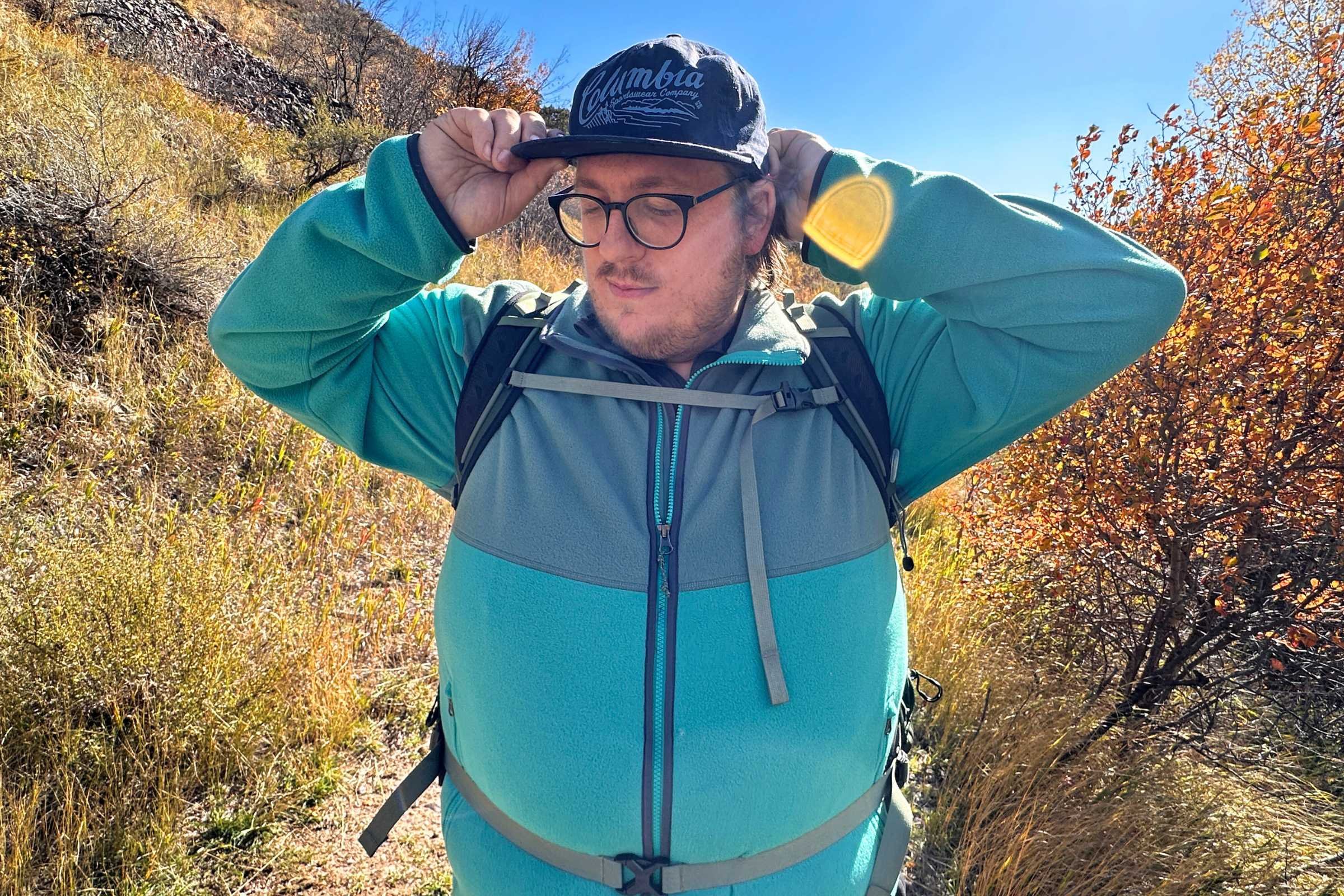 The front hip and chest closures of the Osprey Talon.