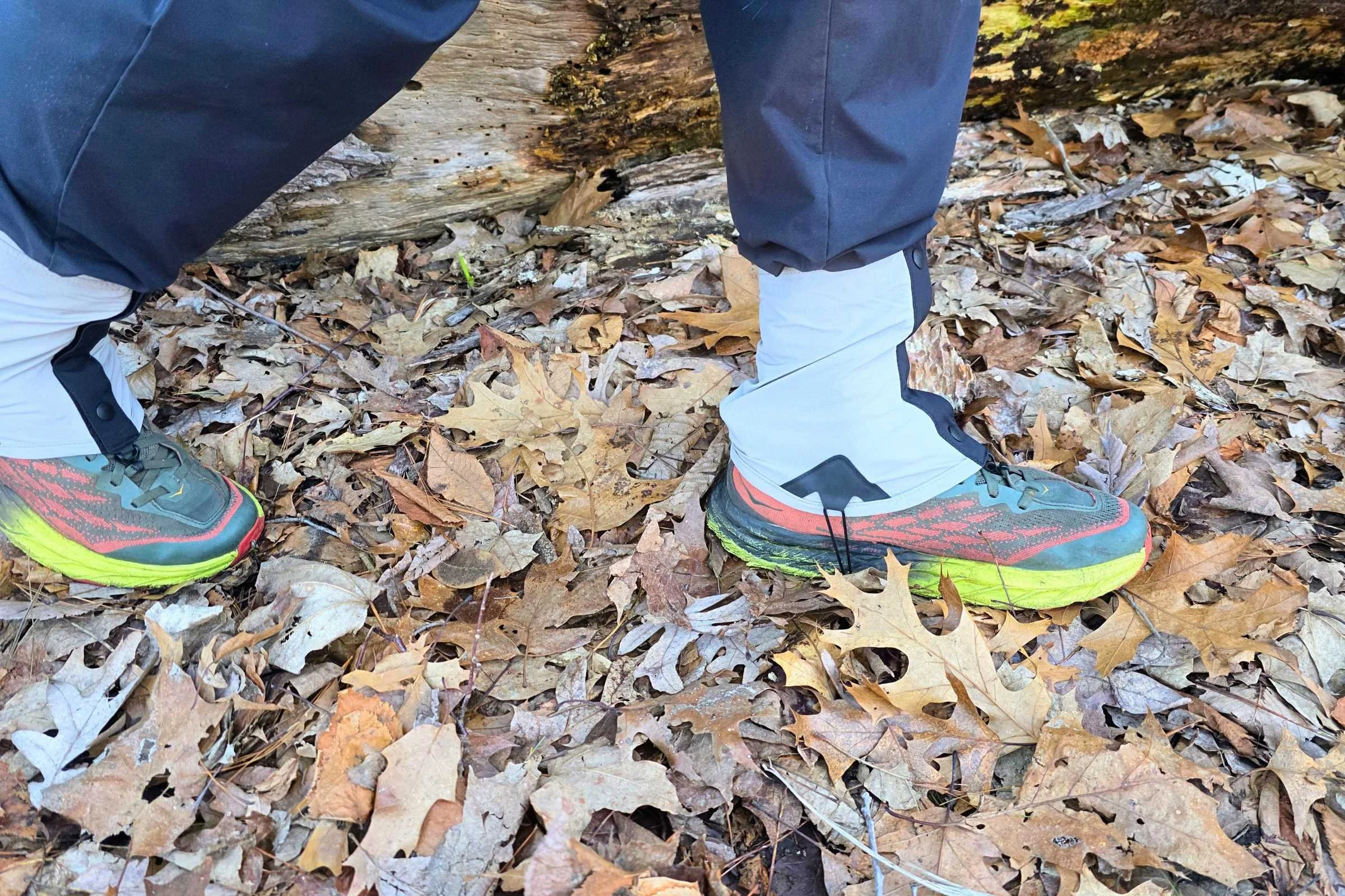 REI Flash Gaiters are a solid option for warm winter, shoulder season, and fall trail running or hiking. Photo by Aubri Drake.