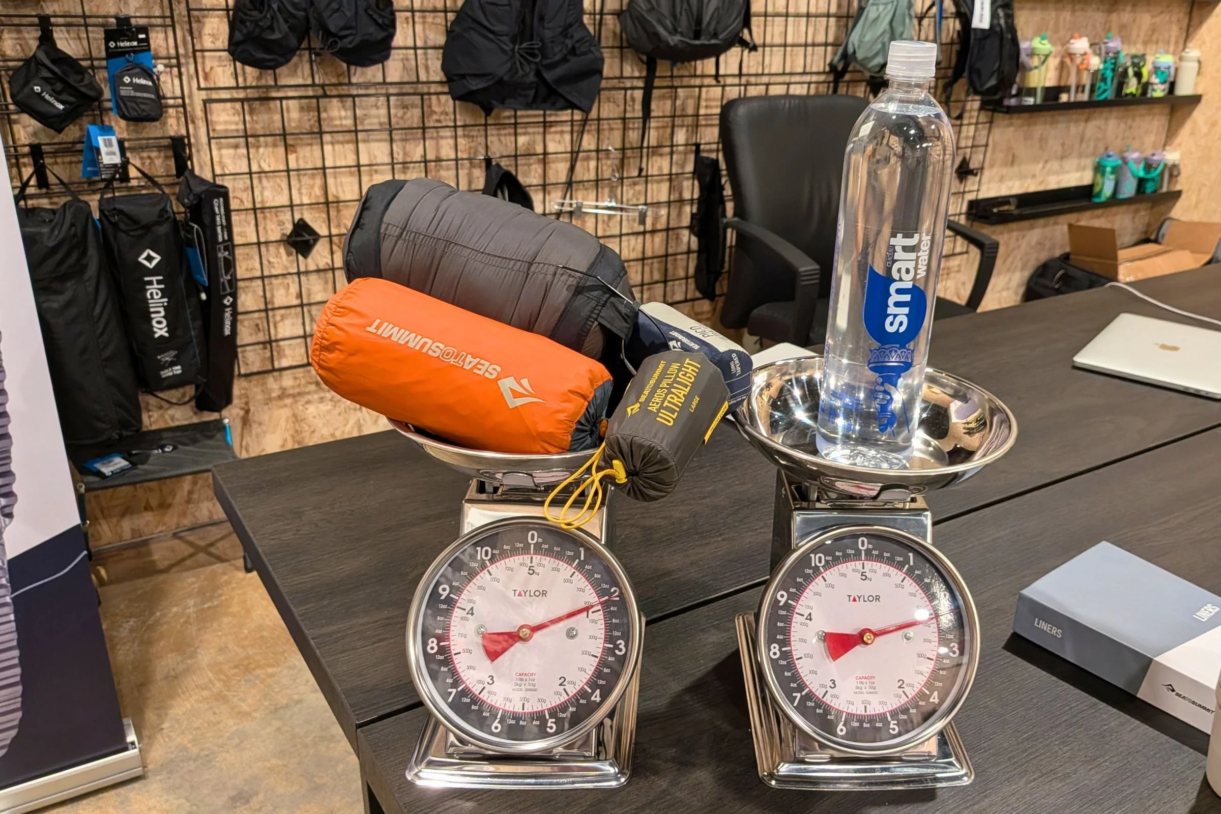 Sea to Summit sub-2lb sleep system: An ultralight innovation that truly intrigued me was Sea to Summit's sub-2-pound Big 4 of backpacking gear