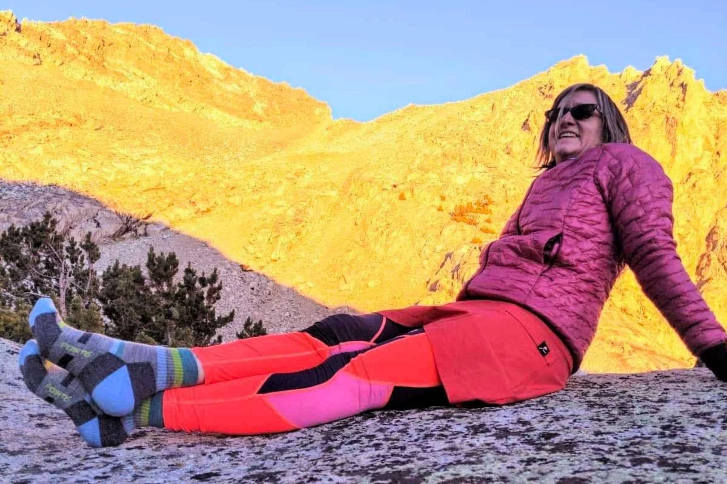 The high-end insulation on the Micro Puff has some 4-way stretch, so it moves with you during activities. Photo by Liz Thomas