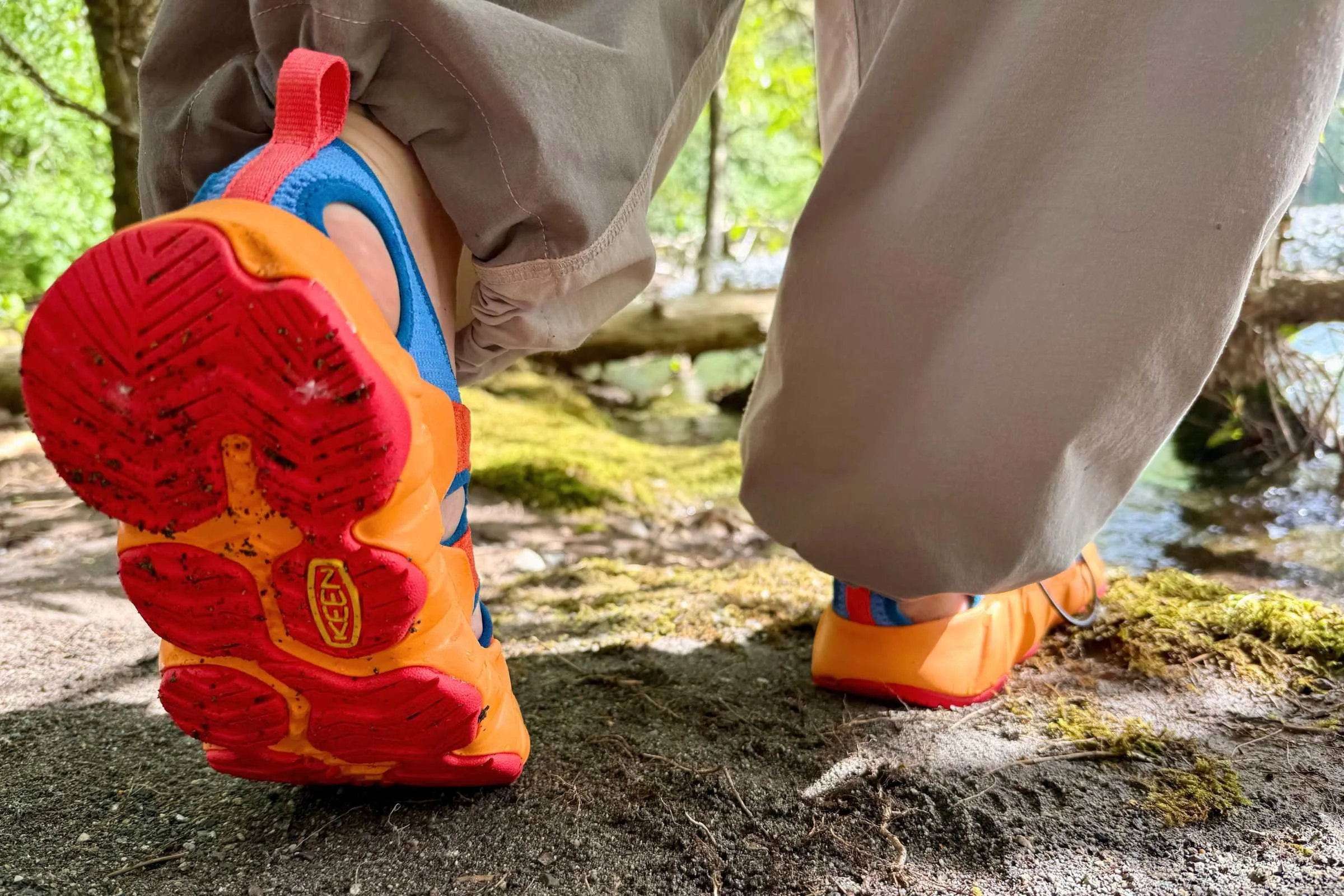 Outsole on the Keen Hyperport H2 sandals