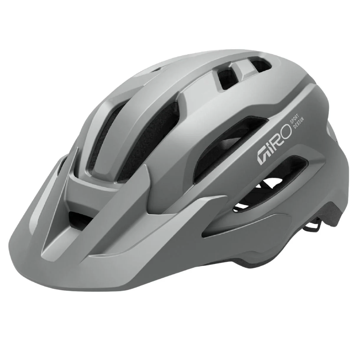 The Giro Fixture Mips II in light grey.