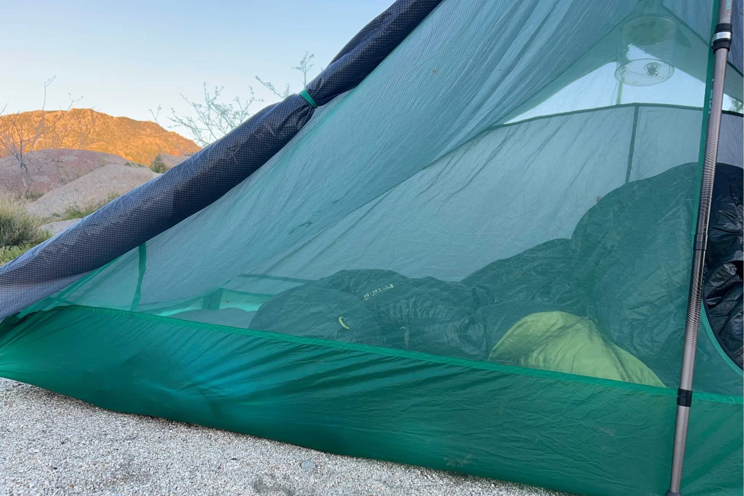 Plentiful mesh and the ability to roll back both doors mean the Big Agnes String Ridge VST tent ventilates well.