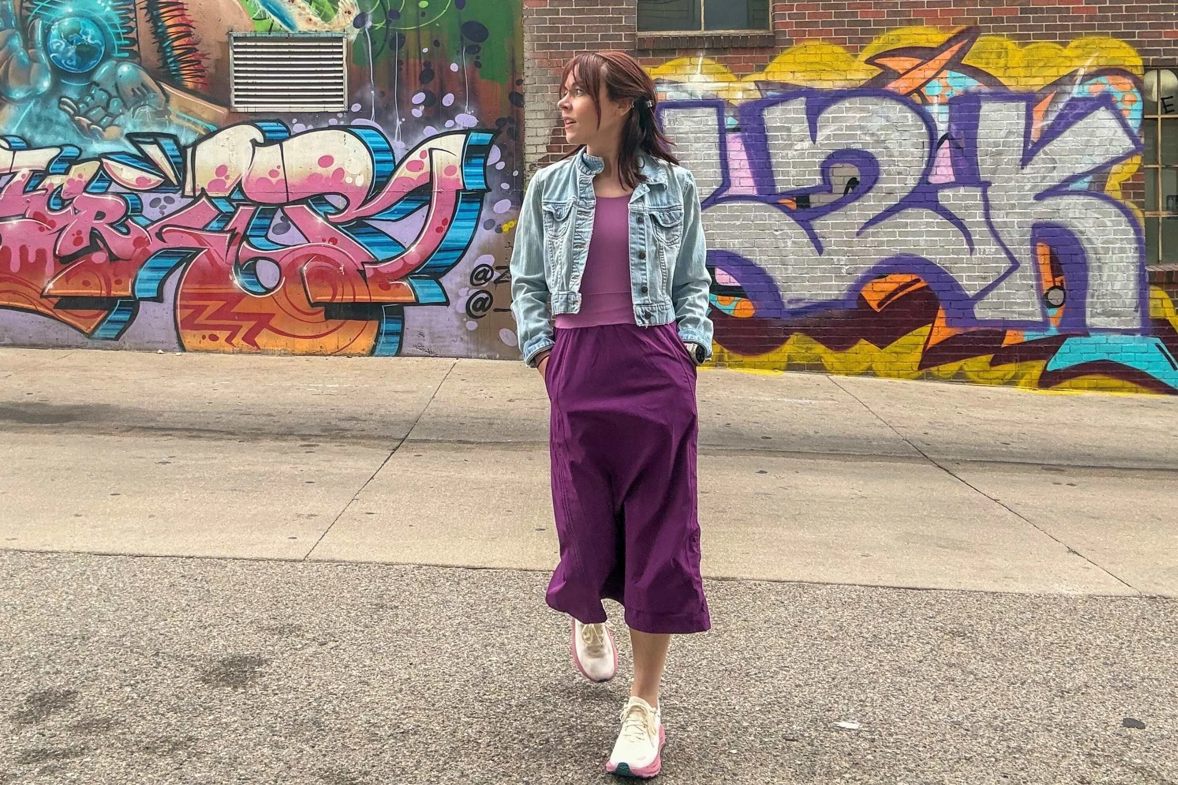 The Title Nine Limitless Midi Dress is easy to style for a day around town.