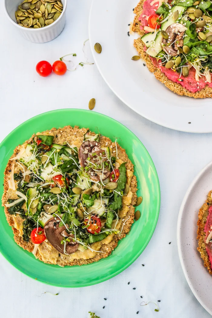 Thank you @thislifeisjasmin for sharing this fabulous wholefood vegan pizza recipe with us!