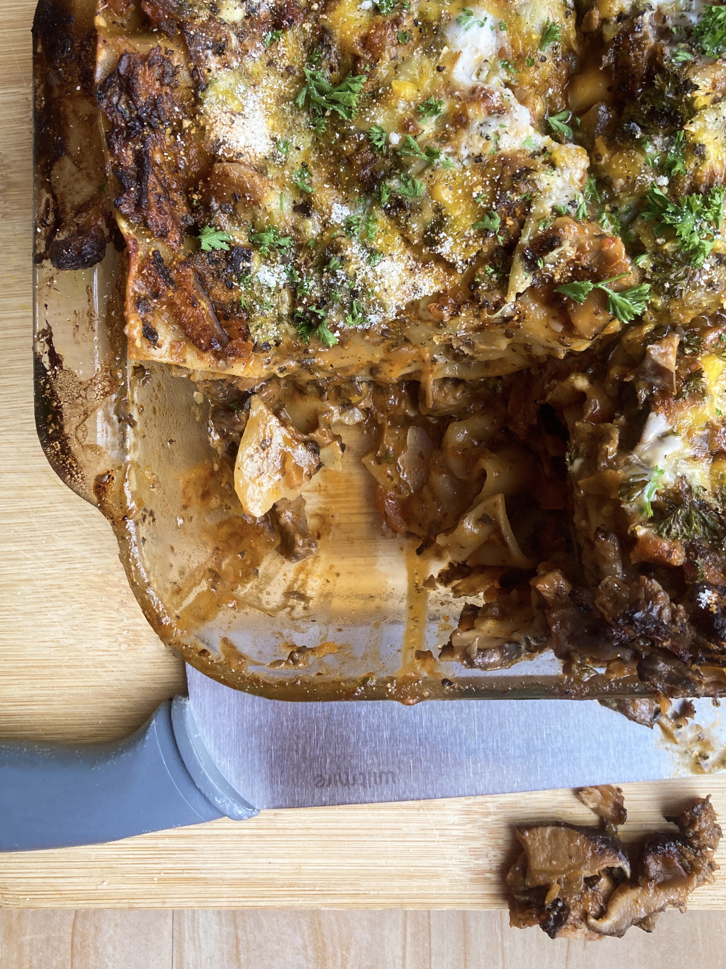 Yotam Ottolenghi's Mushroom Lasagna