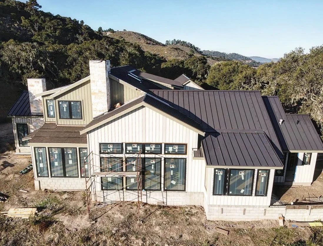 Monterra Lot # 2 - Siding and windows installed (throwback to November 2024) 
.
.
.
.
.
.
.
.
.
.
.
#construction #building #windows #siding #monterey #montereycounty #carmel #pebblebeach #kellyconstruction #831 #builders #renovations