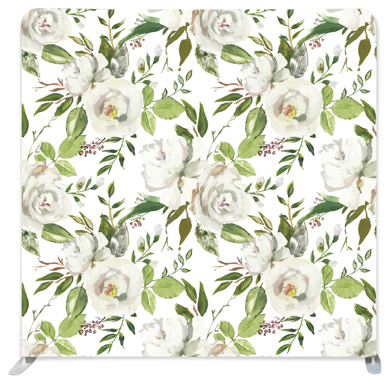 Antique White Floral