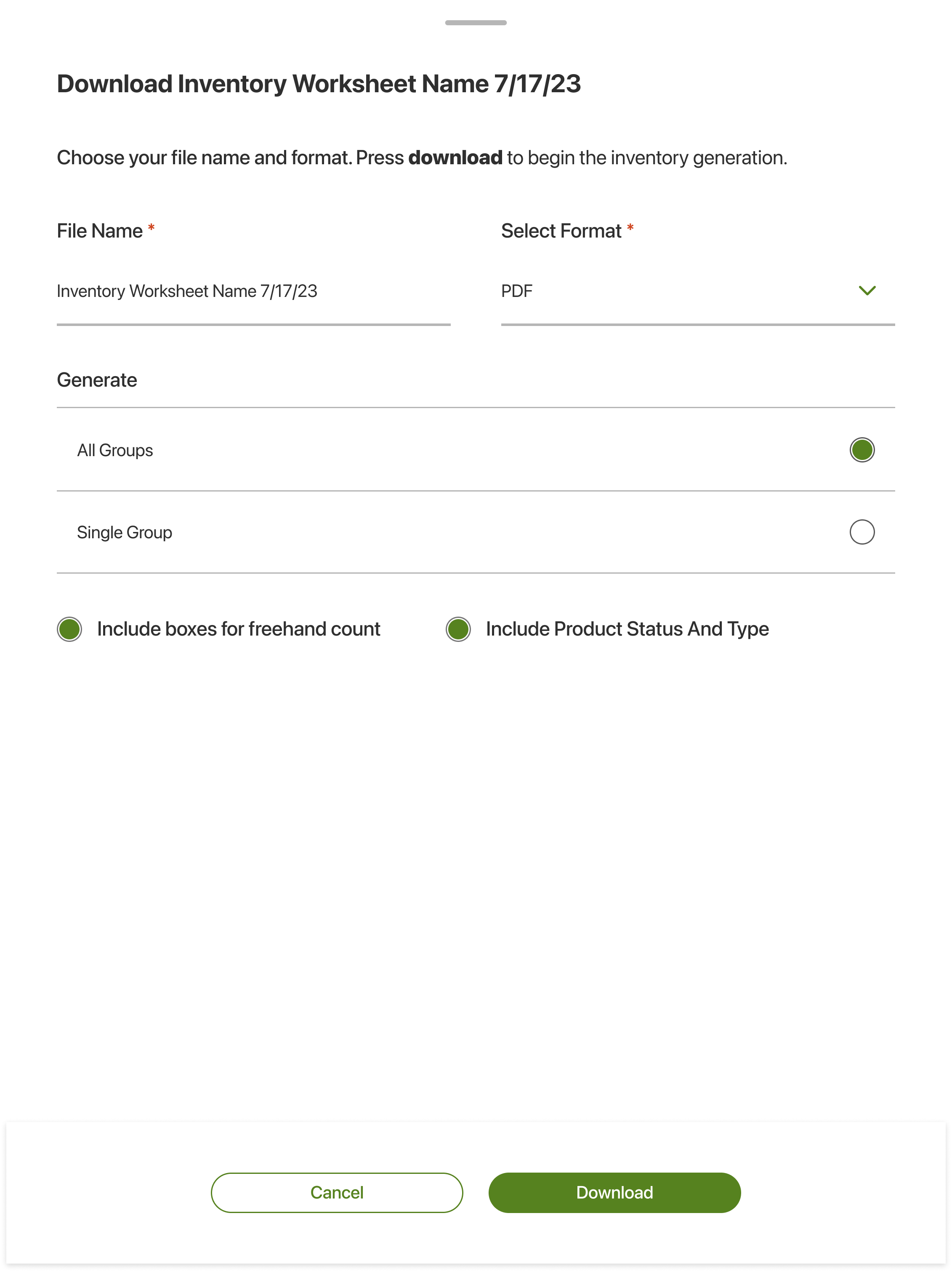 Tablet - Download List Slideup.png