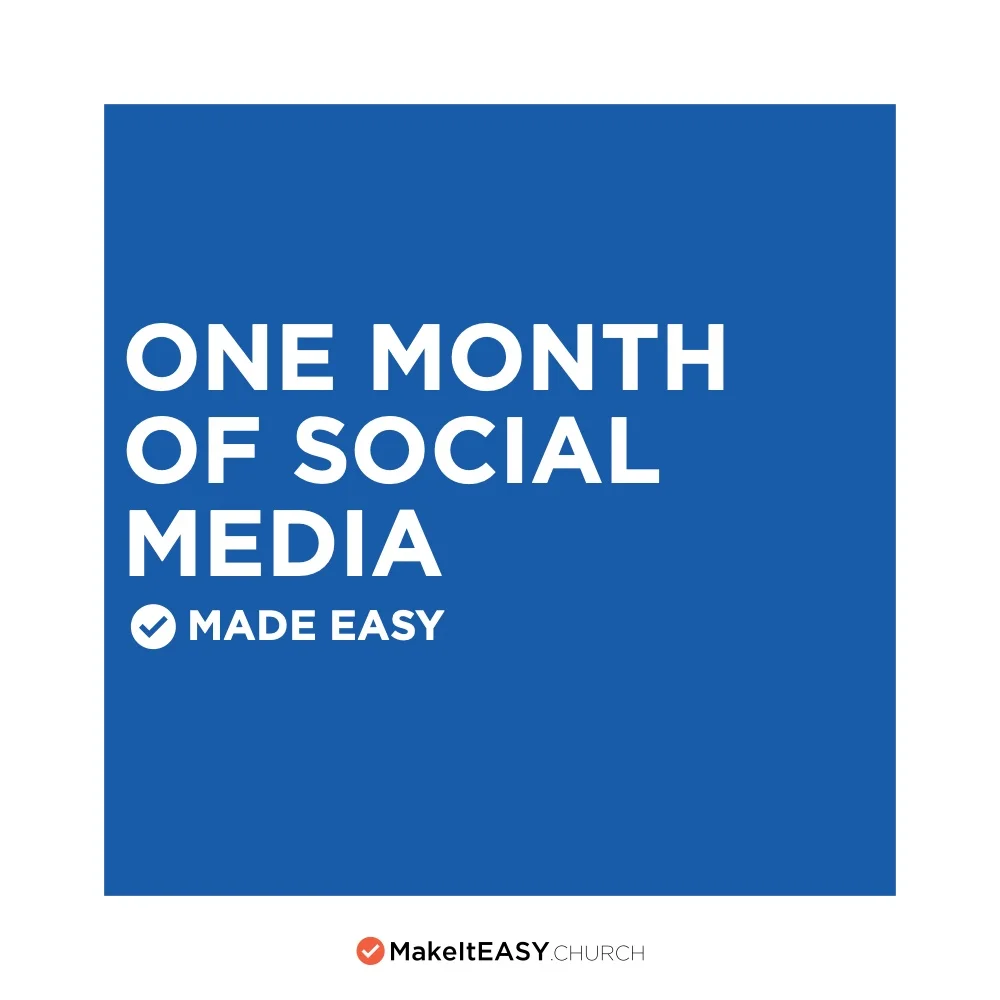 One Month of Social Media
